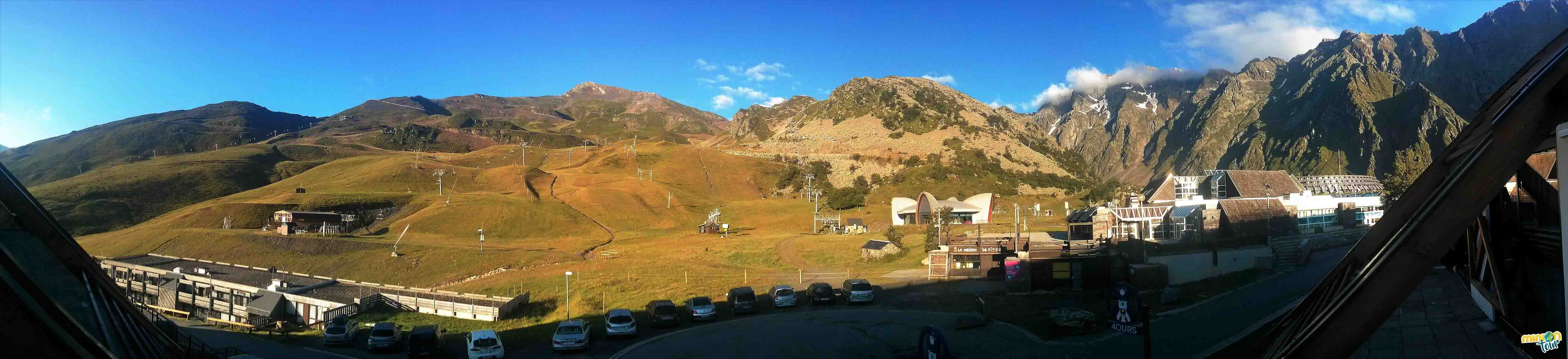 Panorámica de la estación de esquí de Piau Engaly