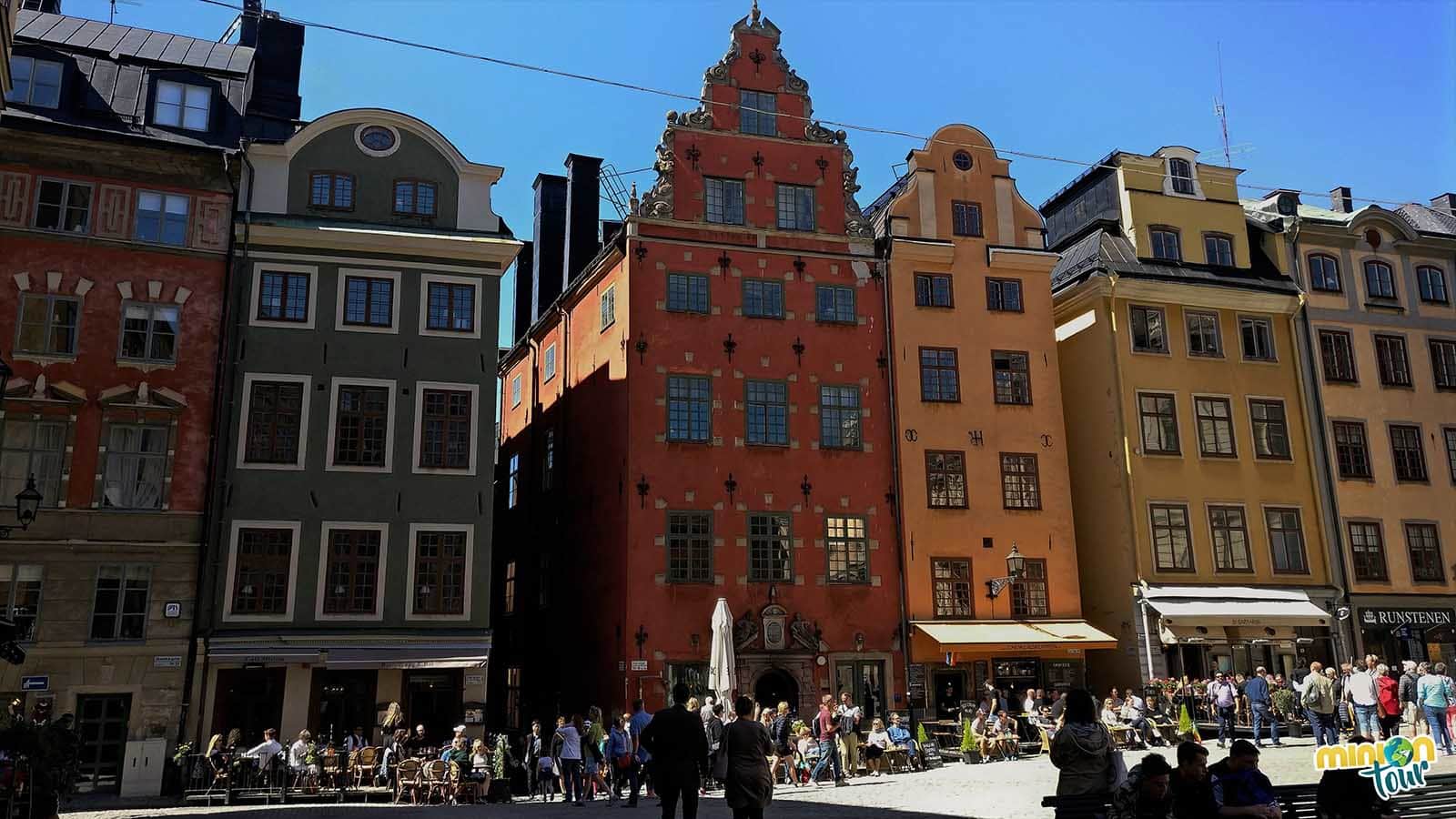 La Plaza de Stortorget es uno de los lugares que tienes que ver en Estocolmo