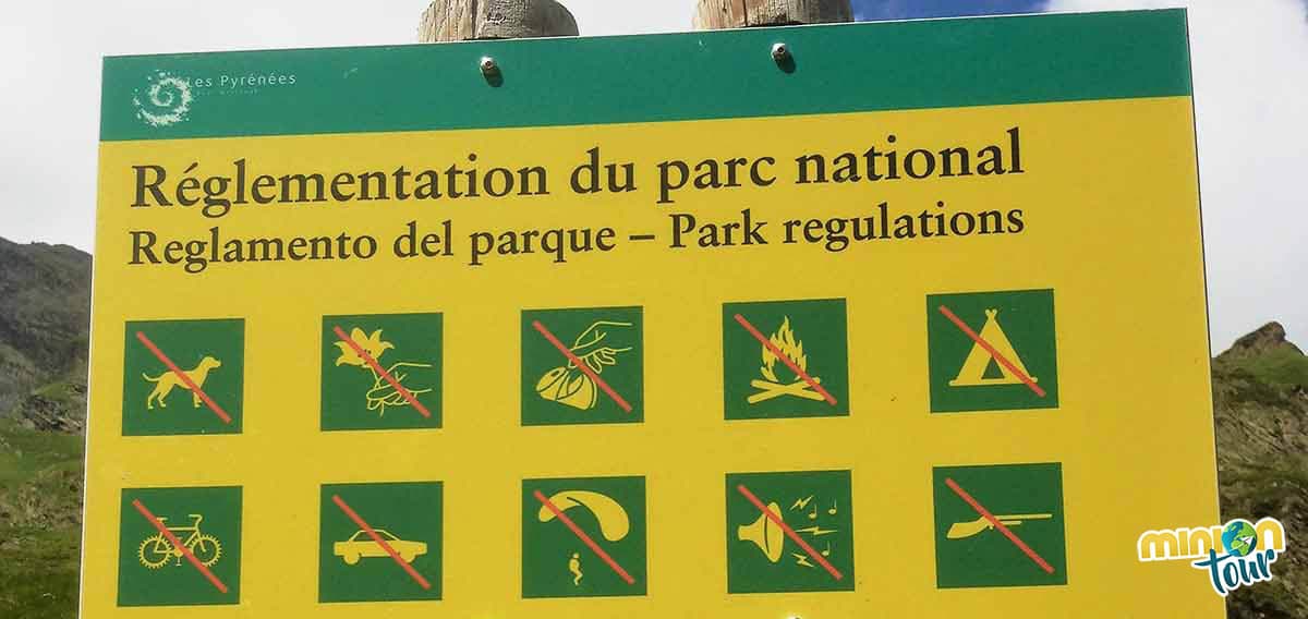 Reglas del Parque Nacional de la Reserva Natural de Néouvielle