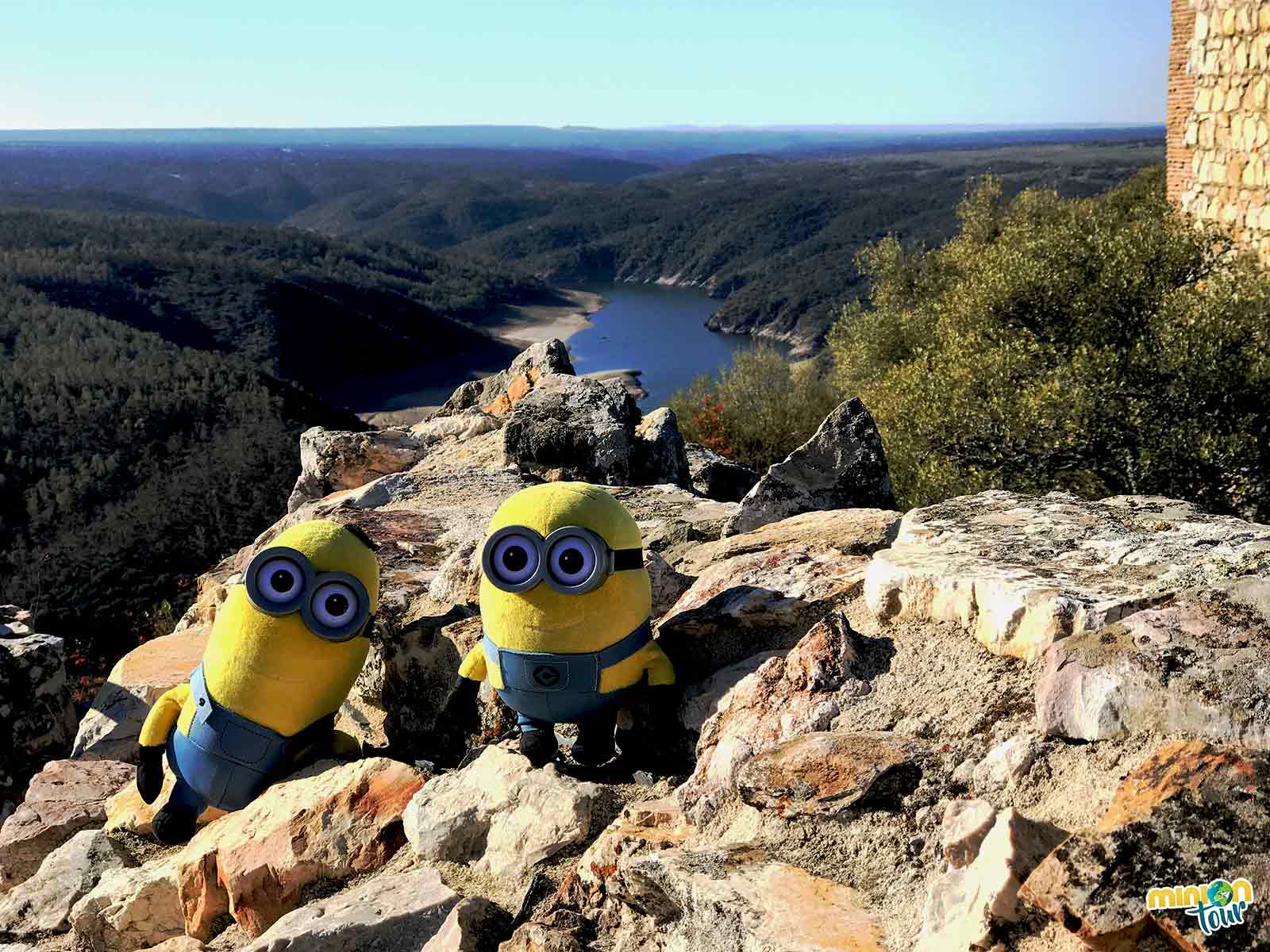 Vistas del Parque Nacional de Monfragüe desde el Castillo