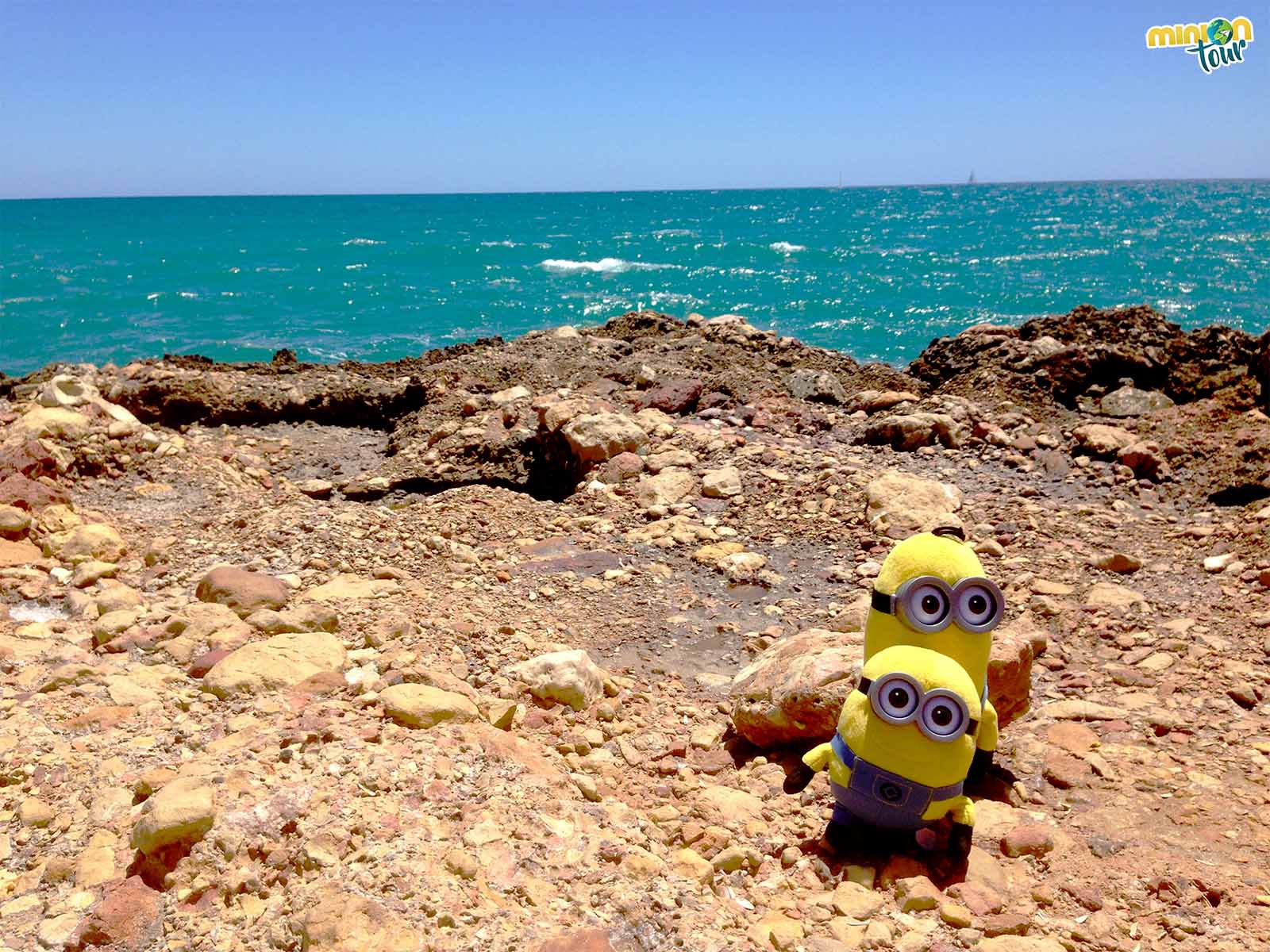 Una de las calas de Alcossebre