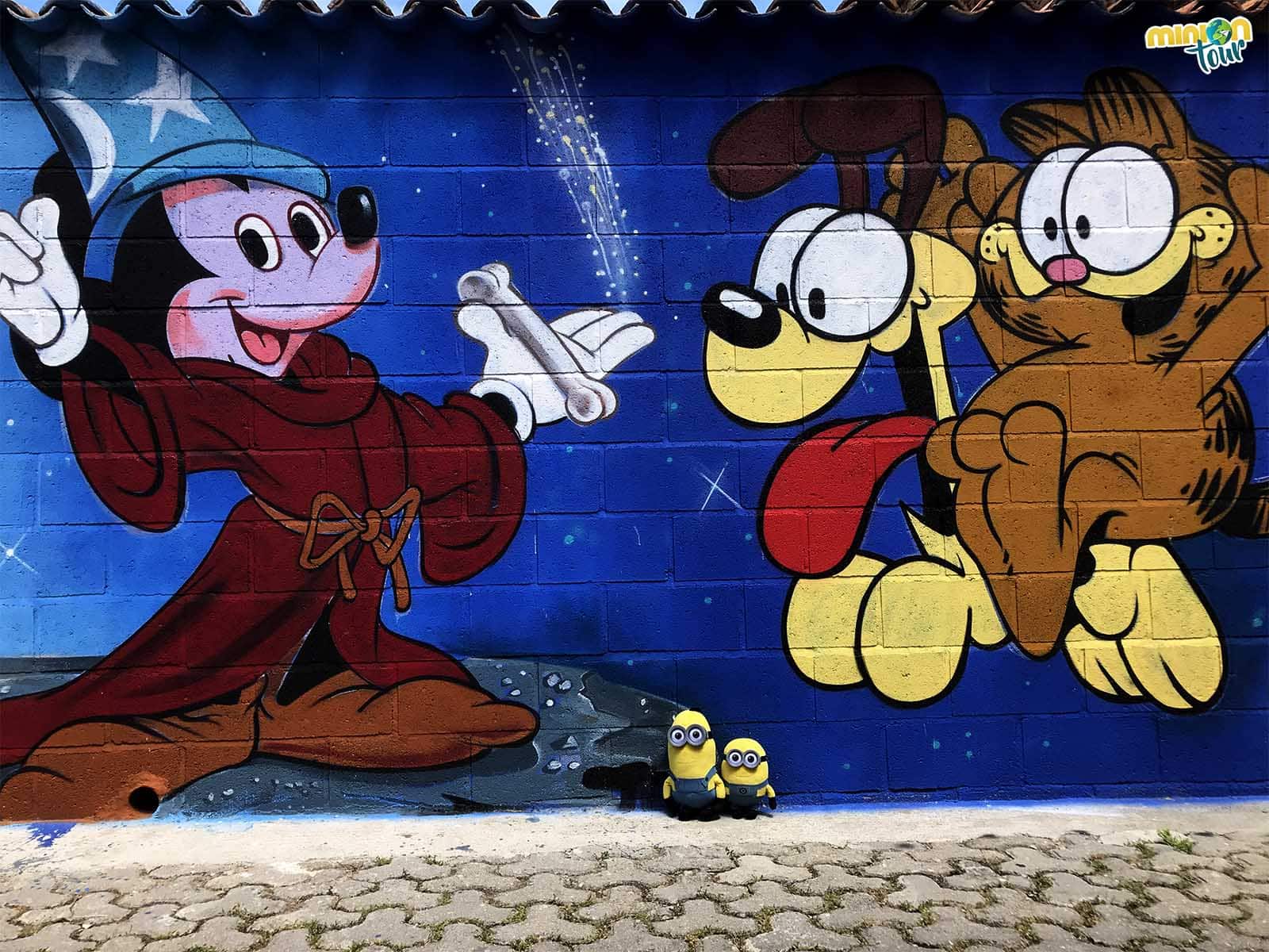 Otro de los murales de Escalona