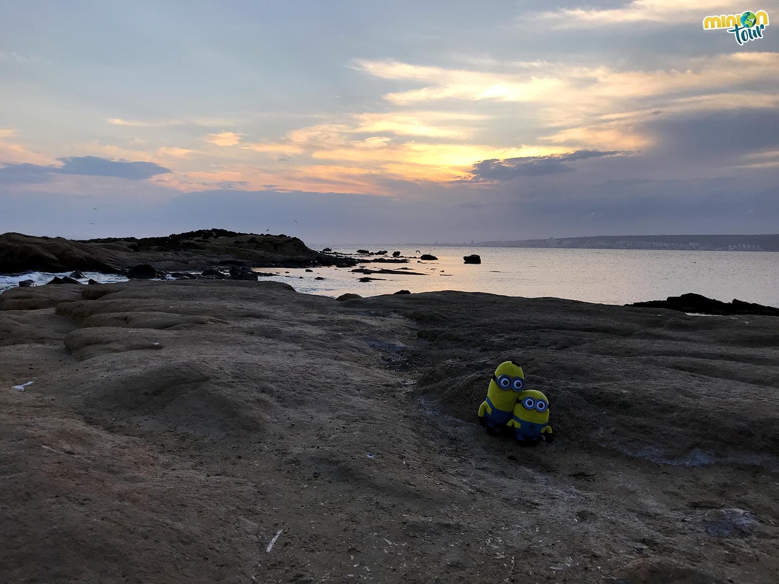 Atardecer en la isla de Tabarca