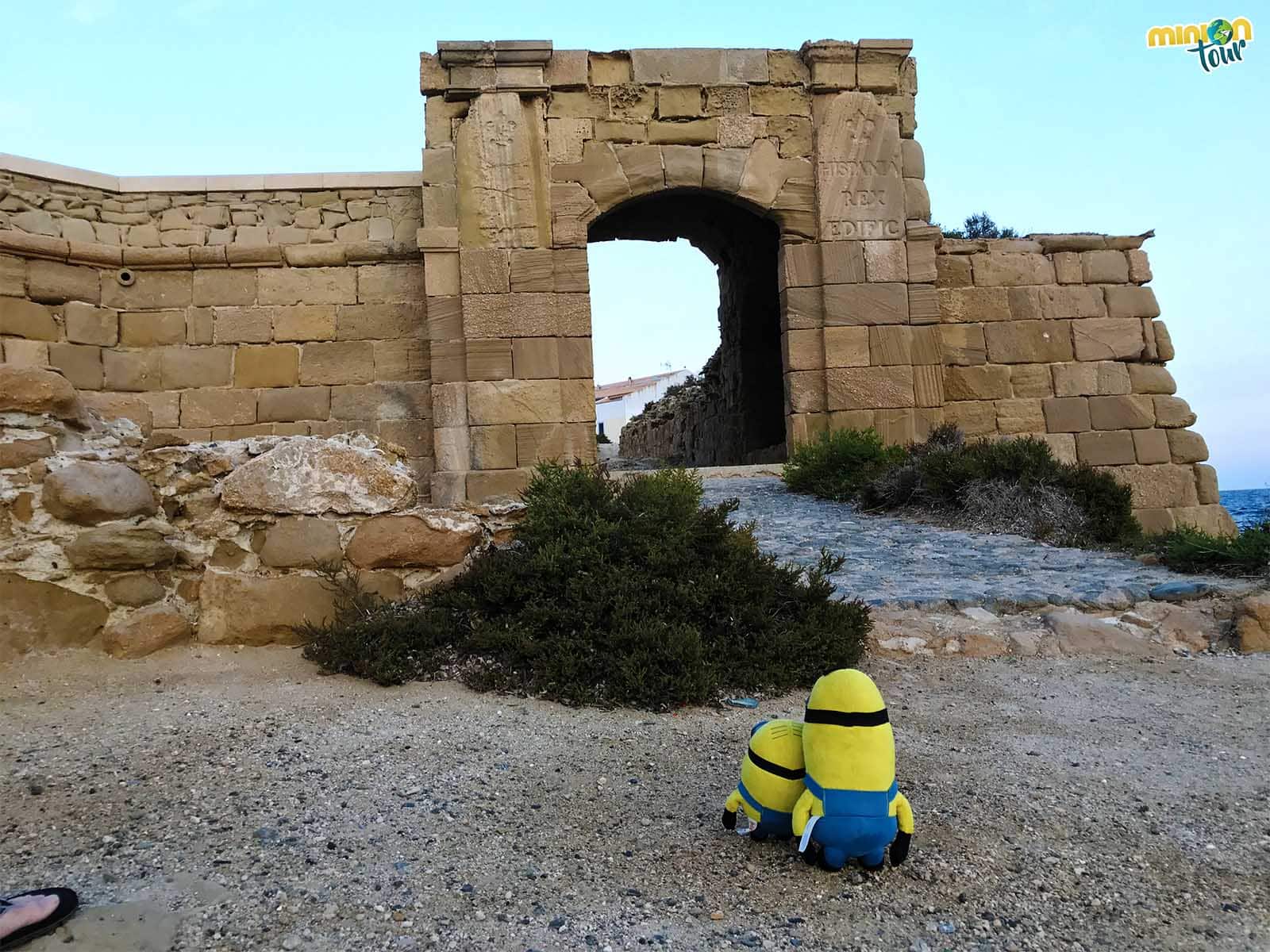 Puerta de San Gabriel en la isla de Tabarca