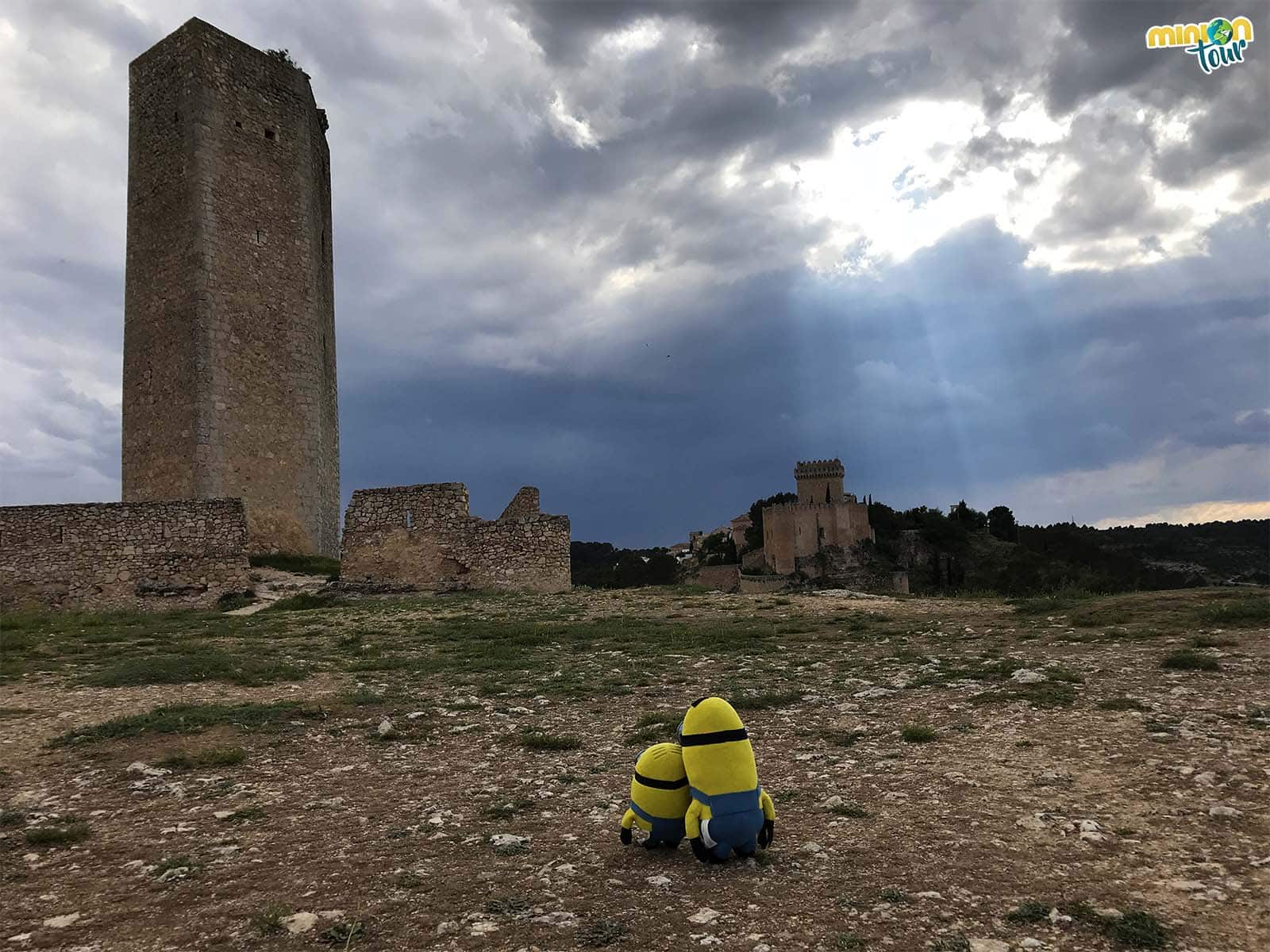 Una de las torres de Alarcón