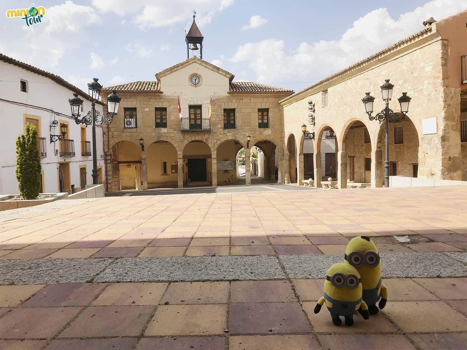 La Plaza de la Constitución en Buendía