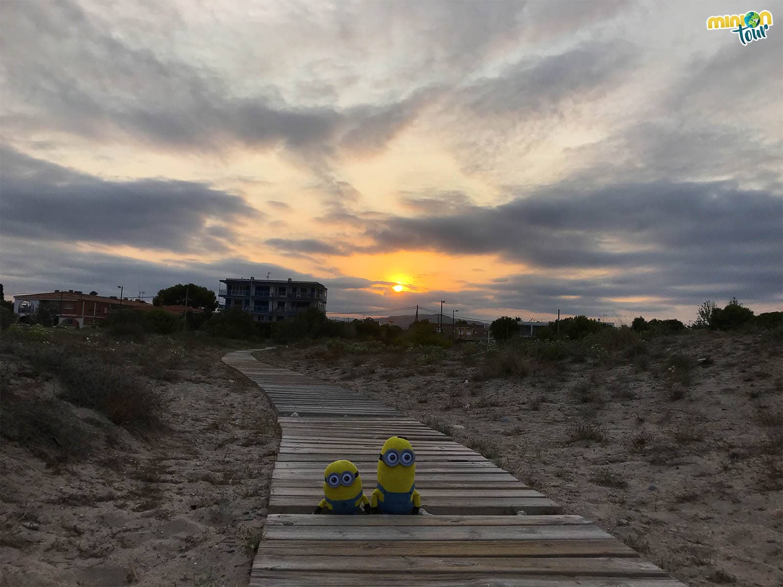 Atardecer desde la playa