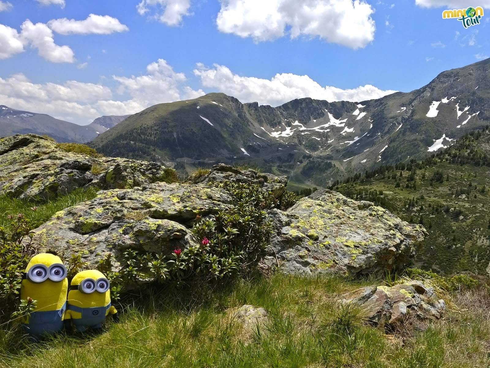 2 Minions a punto de empezar una ruta por el circo de Tristaina