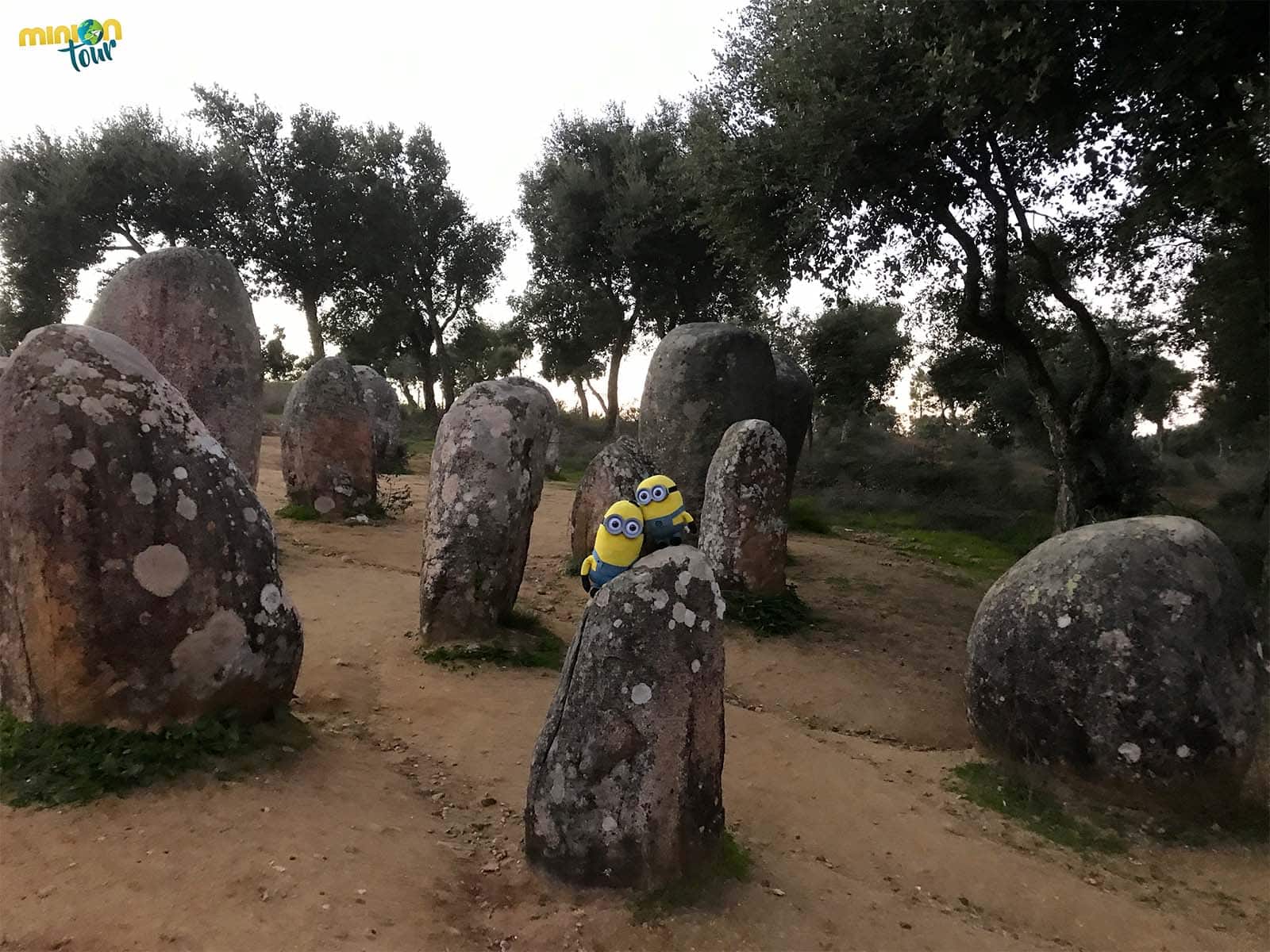 Crómlech de los Almendros en Évora