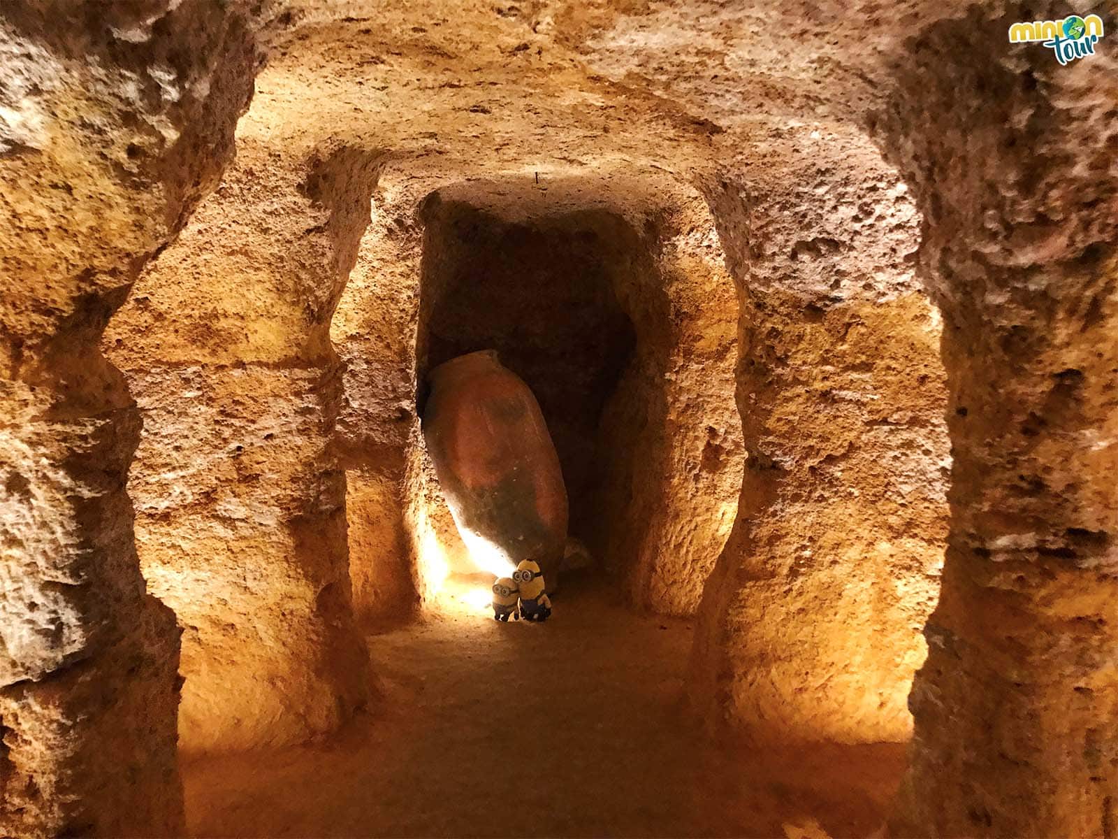 Otro rincón de la bodega de la Casa de Medrano