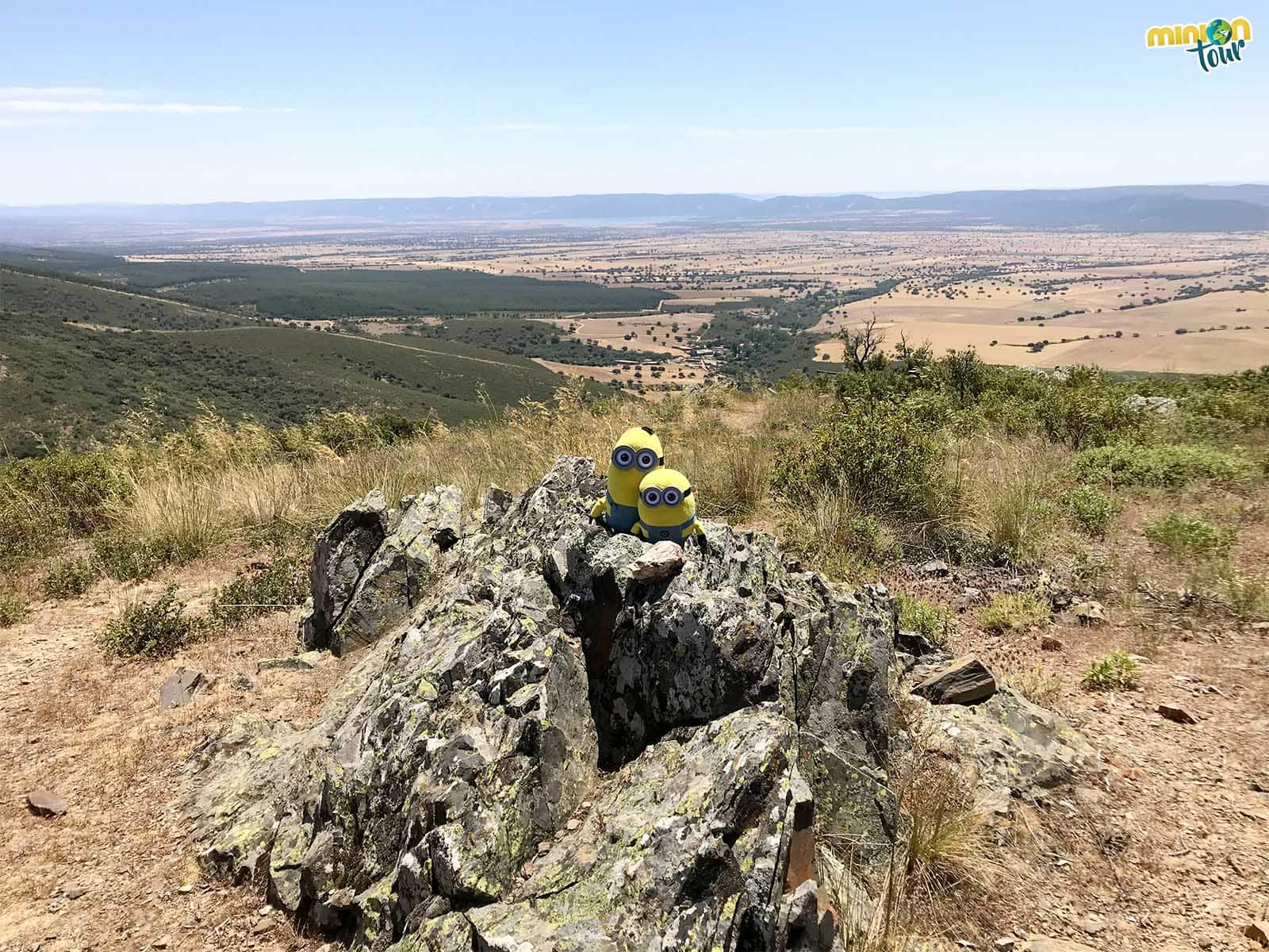 Mirador paisajístico cerca de San Pablo de los Montes