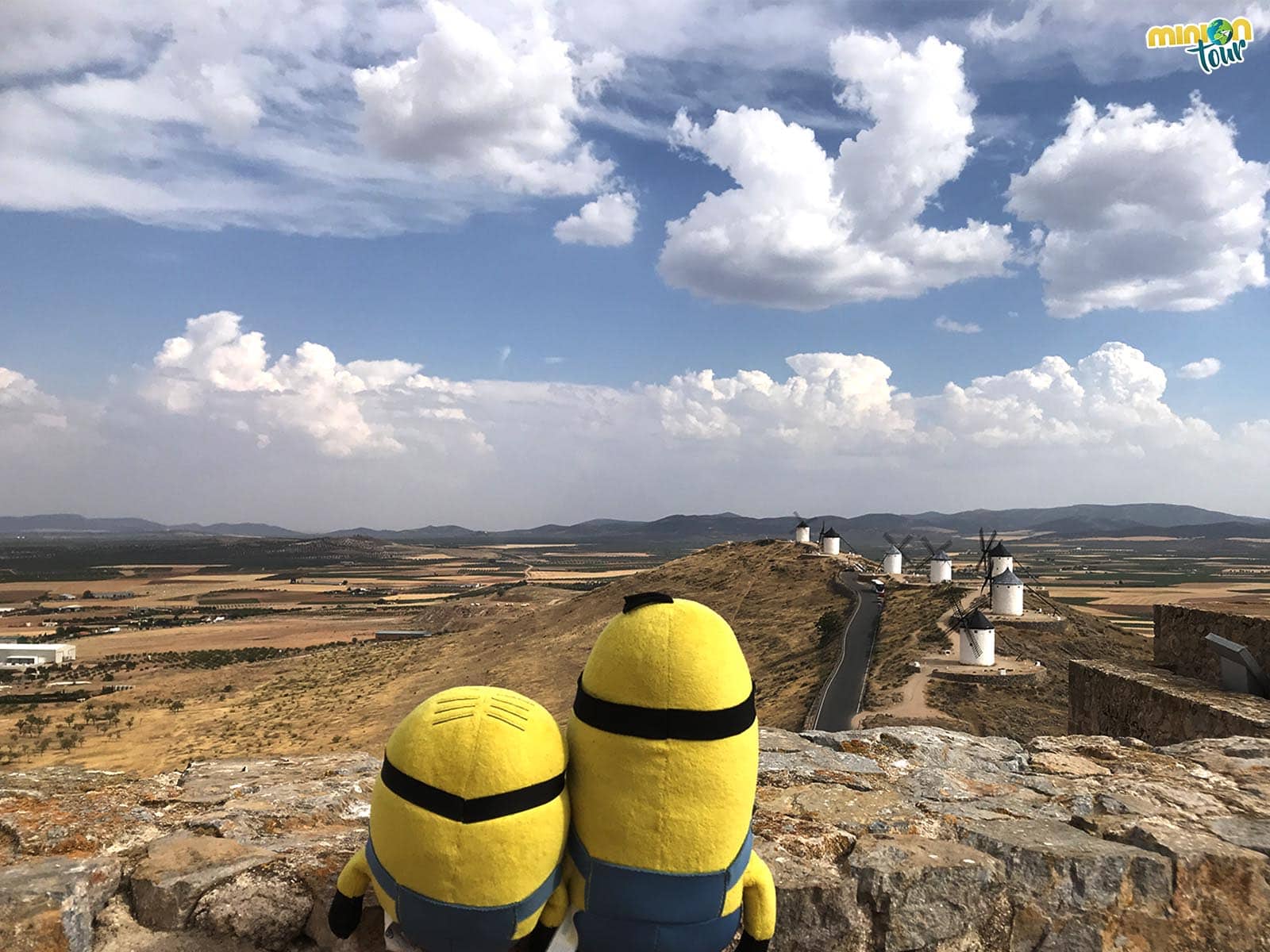 Vistas desde lo alto del castillo