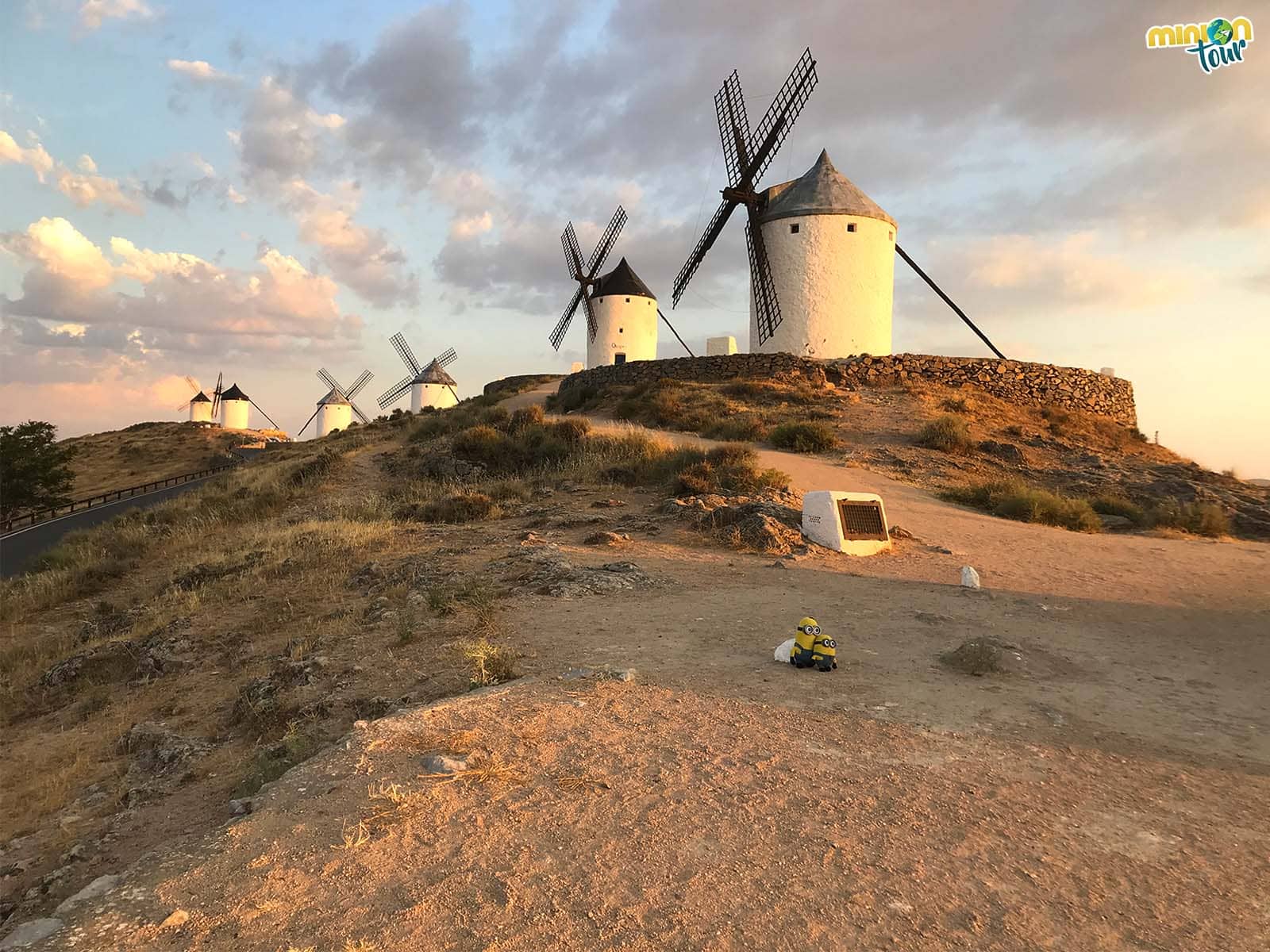 Gigantes en La Mancha, los molinos de Consuegra