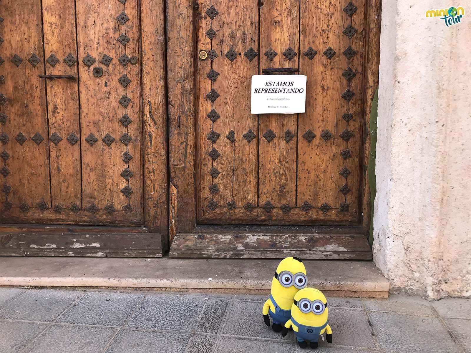 2 Minions acaban de llegar al Festival de Teatro Clásico de Almagro