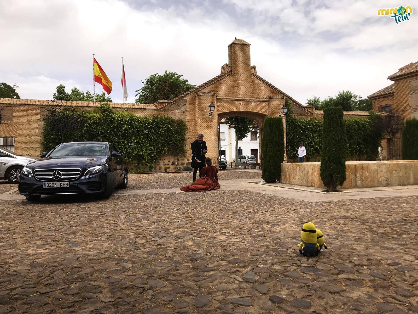 Espectadores de la obra El Teatro de sus Mercedes