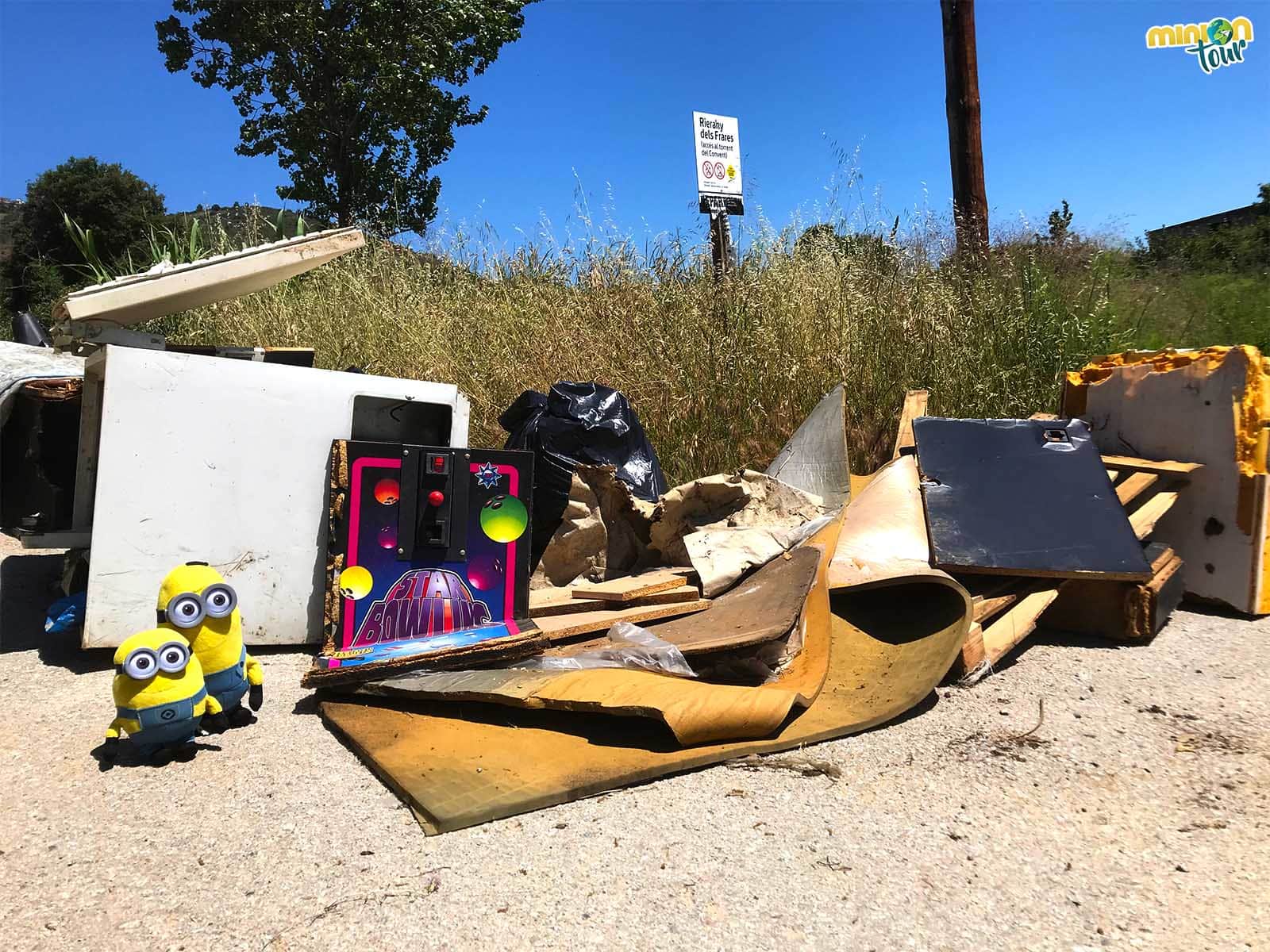 Más basura recopilada en la actividad de Turismo Sostenible