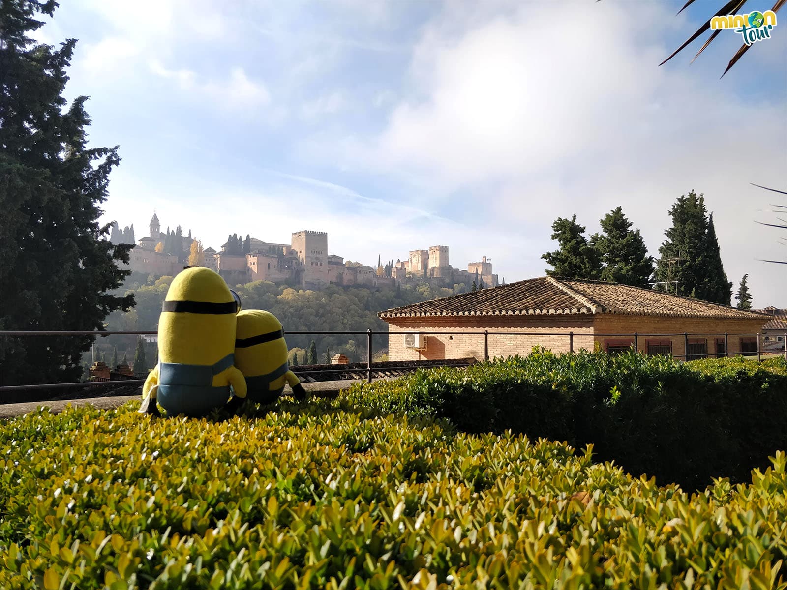 Vistas de la Alhambra desde la Casa del Chapiz