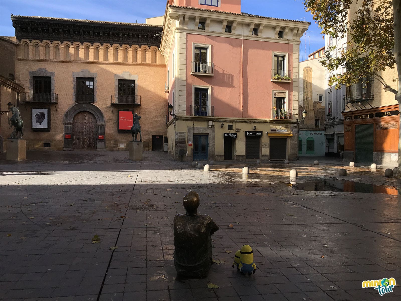 La Plaza de San Felipe, una de las cosas que ver en el casco histórico de Zaragoza