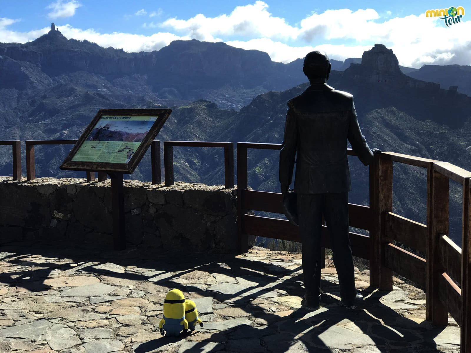 Mirador de Unamuno en Artenara, una parada en nuestra ruta por la GC-210