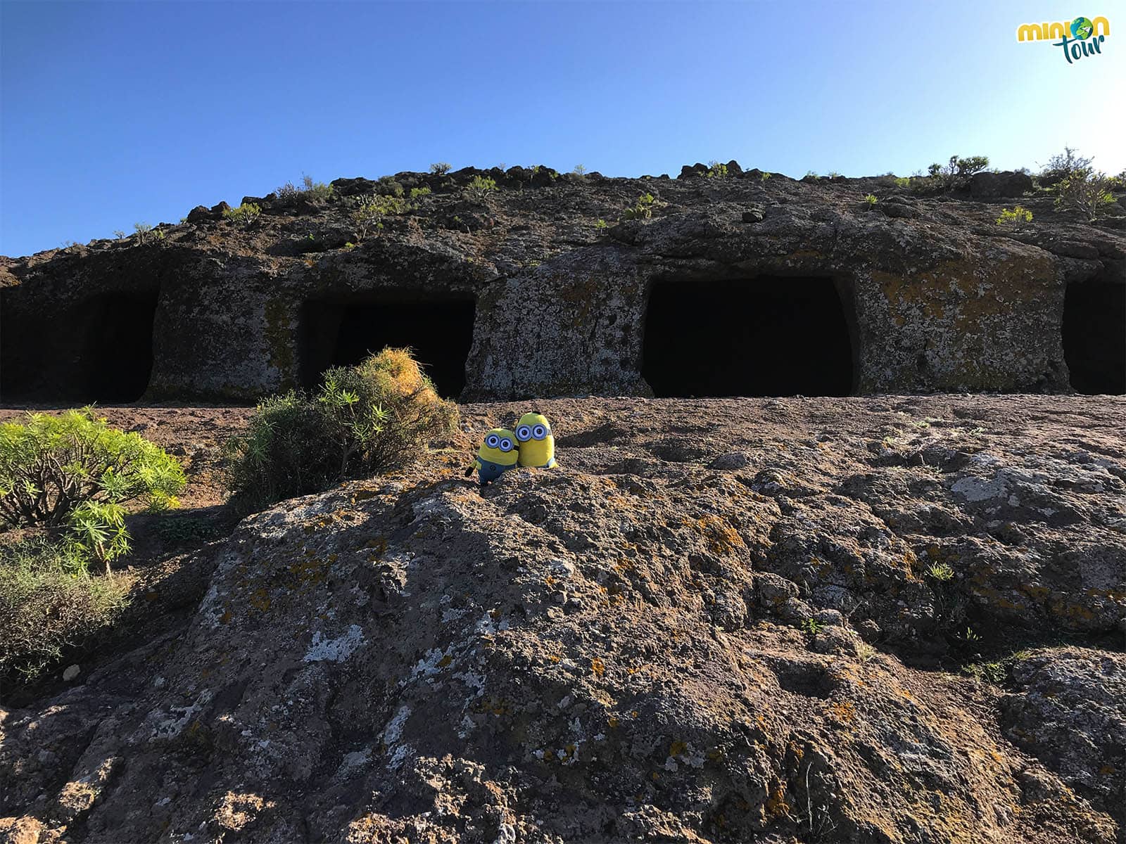 El yacimiento arqueológico de Cuatro Puertas, uno de lo sitios que ver cerca del aeropuerto de Gran Canaria