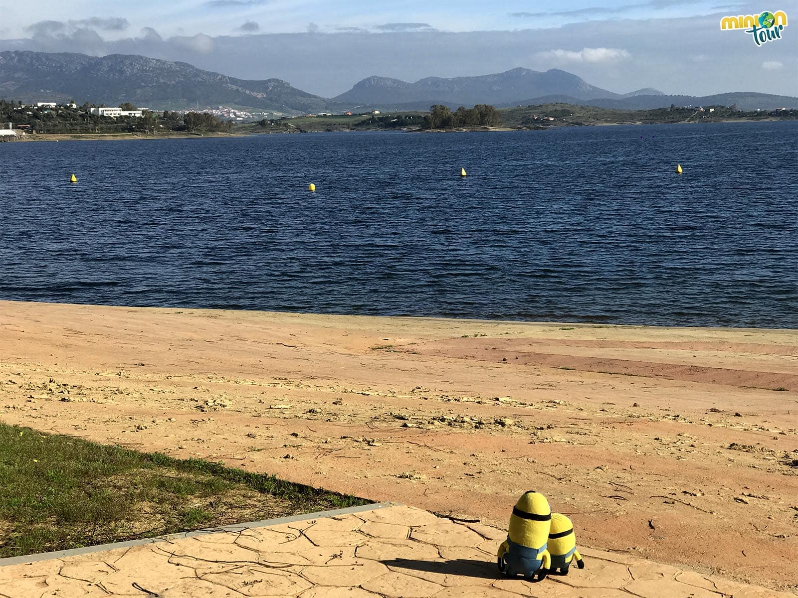 Playa de Campanario en el Embalse de Orellana