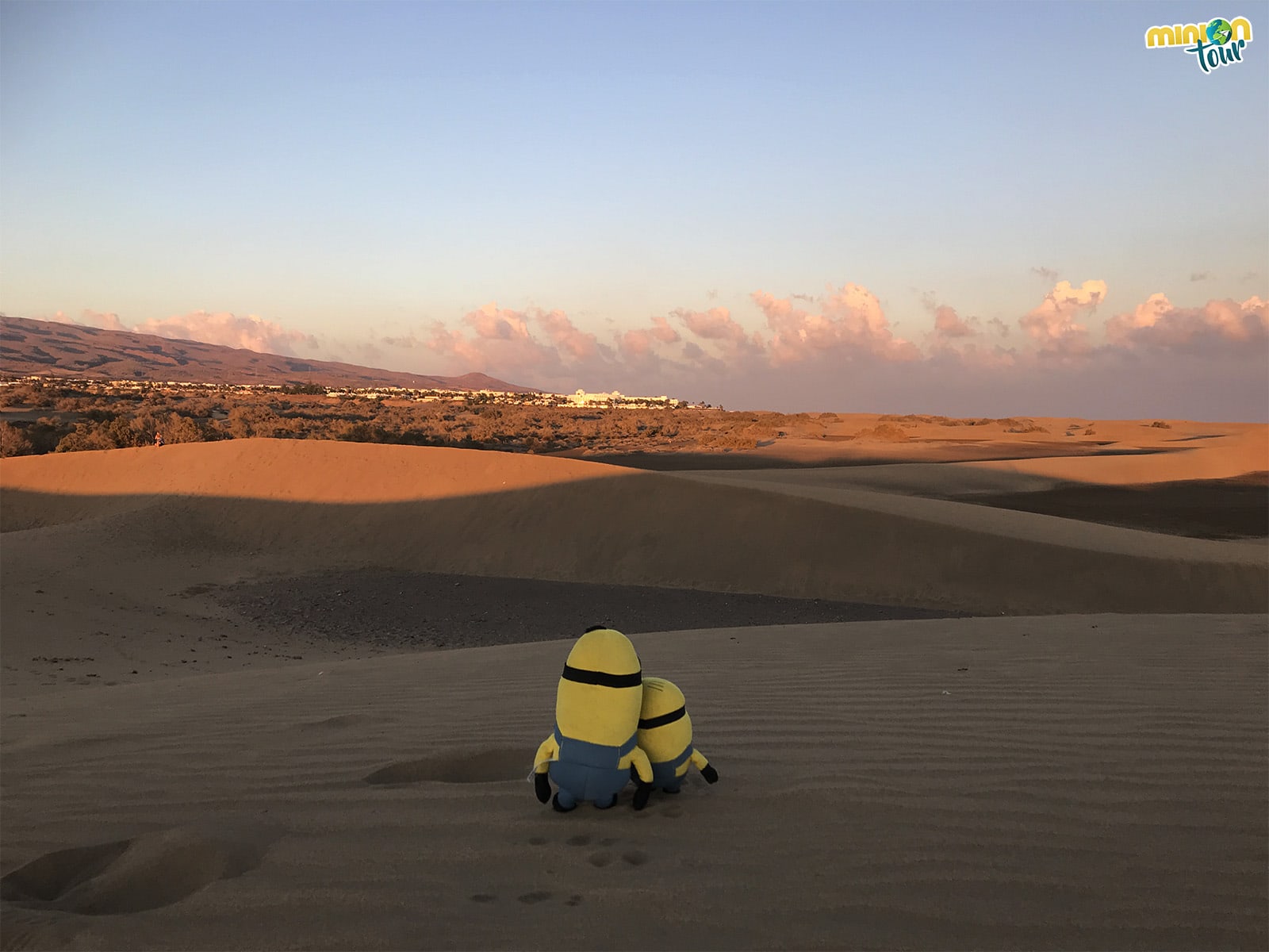 Atardecer en las Dunas de Maspalomas