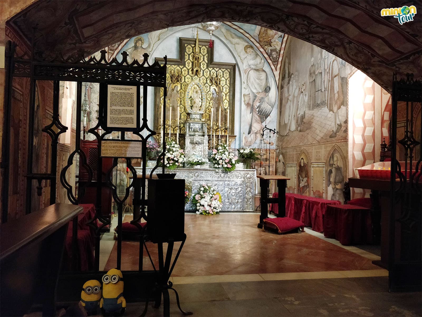 Estamos saludando a la Virgen de los Milagros