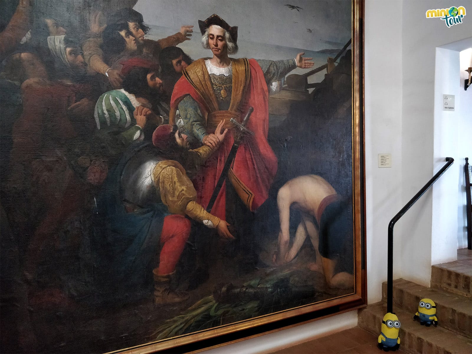 Hemos encontrado a Cristóbal Colón en el Monasterio de La Rábida