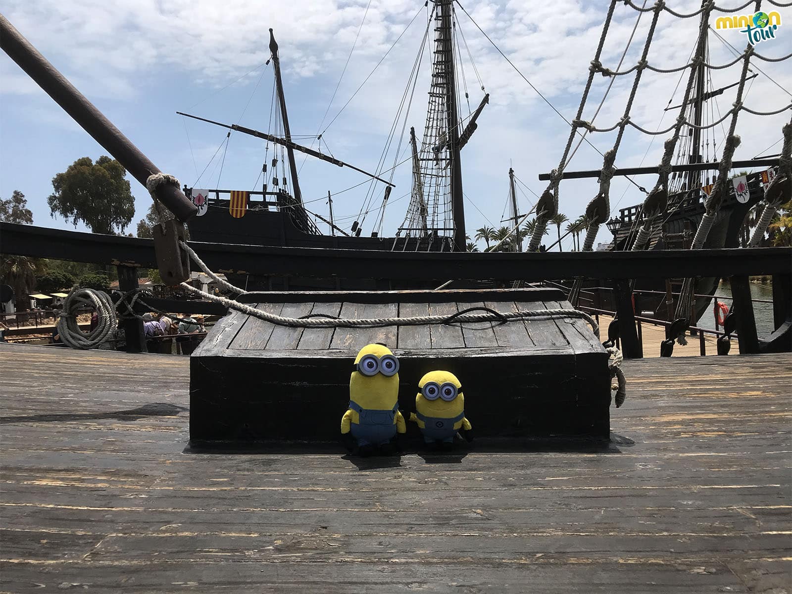 Nos vamos a descubrir América desde el Muelle de las Carabelas