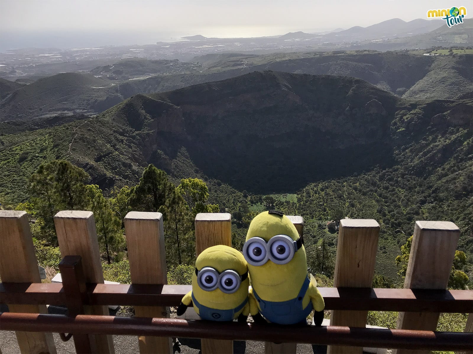 Caldera de Bandama, uno de los lugares que ver cerca del aeropuerto de Gran Canaria