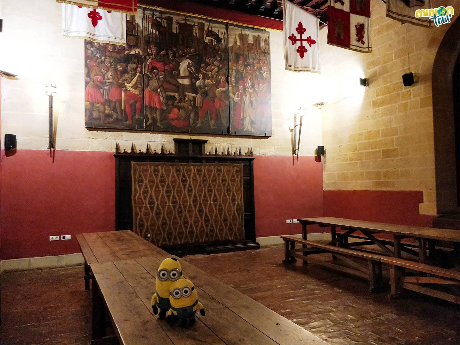 Salón medieval del castillo