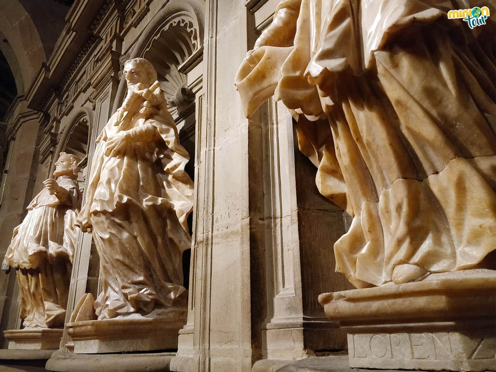 Detalle de la Concatedral de Logroño