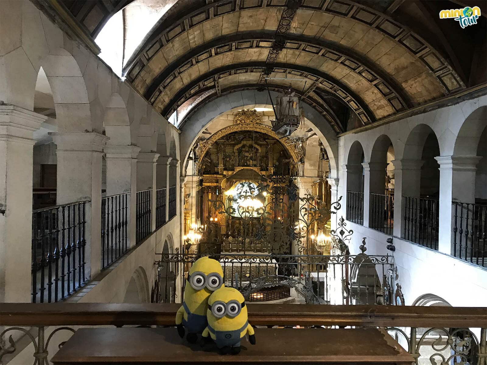 Minions en el Santuario de As Ermitas