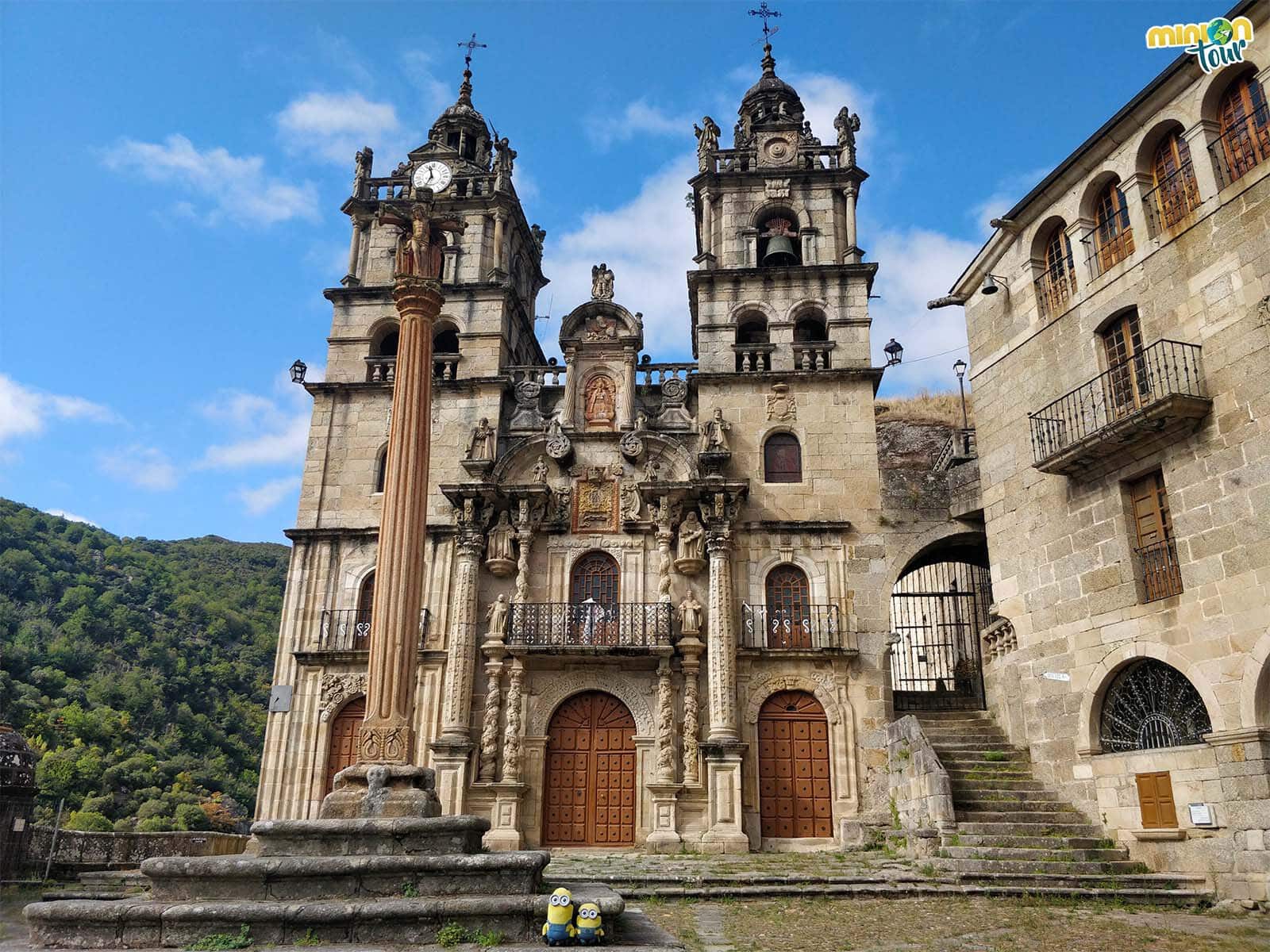 Minions en el Santuario de la Virgen de Las Ermitas