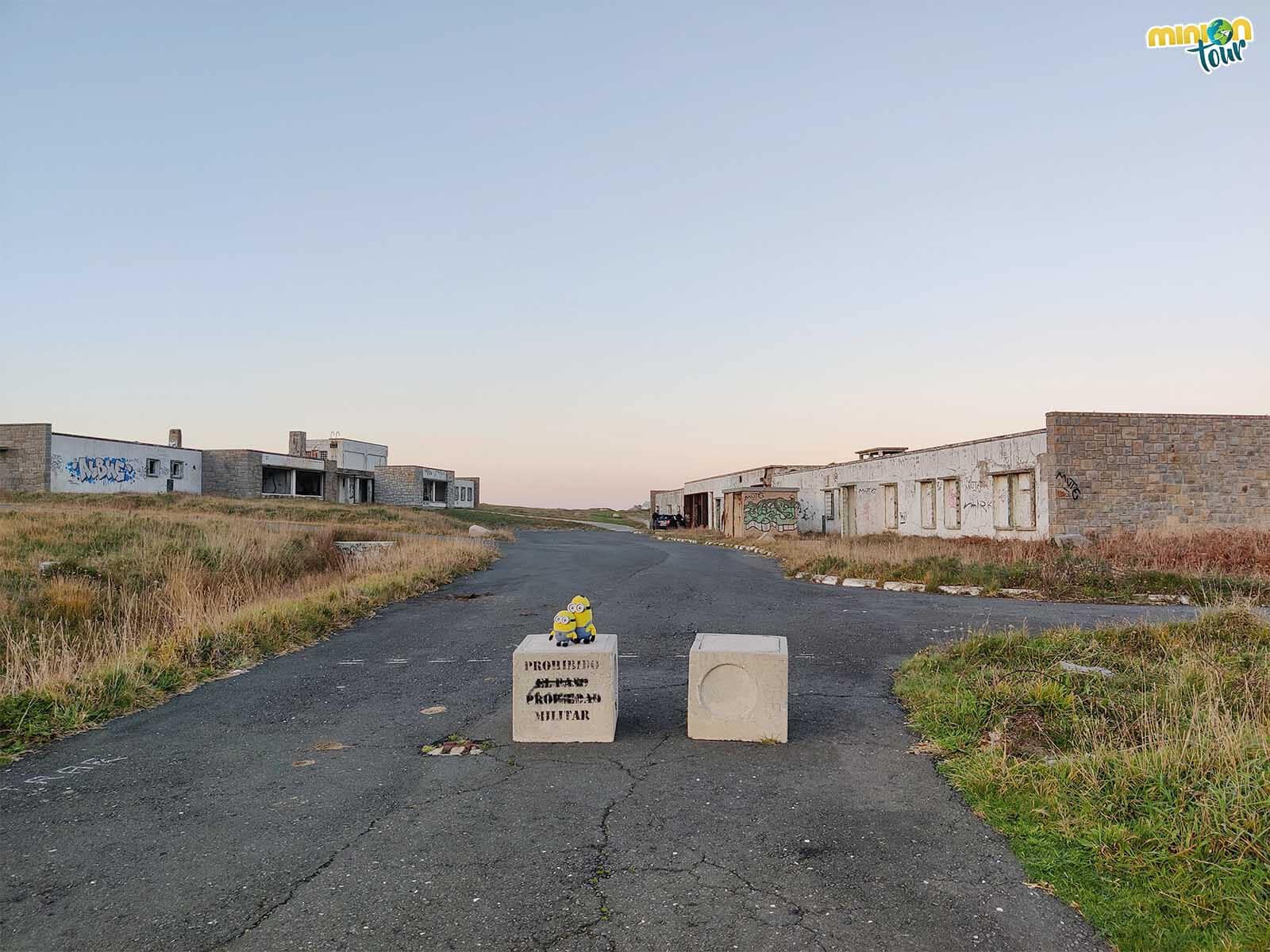 Desde aquí no se puede pasar para ver la Base de Loran en Estaca de Bares