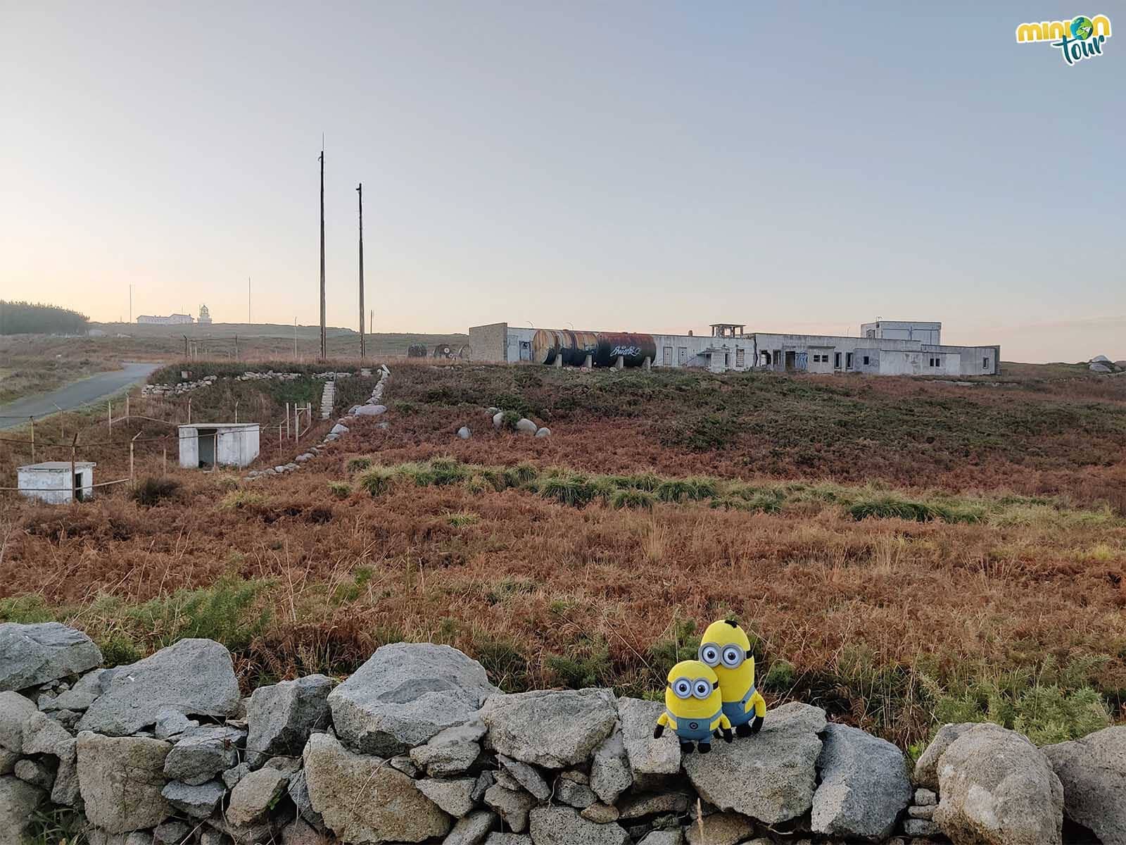 Desde aquí también se ve la base militar de Estaca de Bares