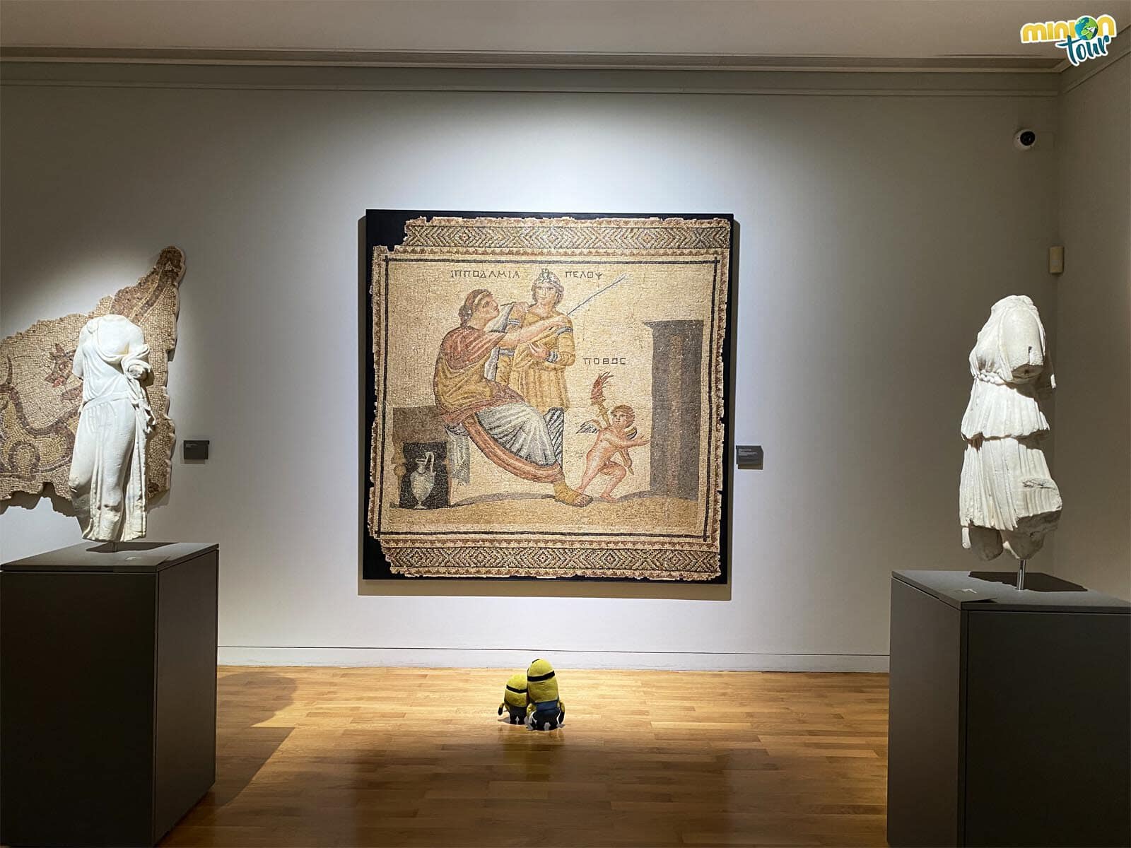 Mosaico romano de la colección Bühler-Brockhaus del Museo Arqueológico de Braga