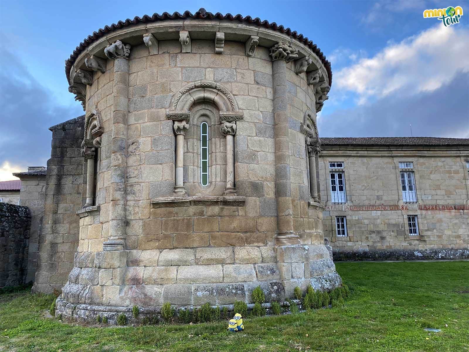 El ábside de la iglesia del monasterio cisterciense de Ferreira de Pantón es una monada