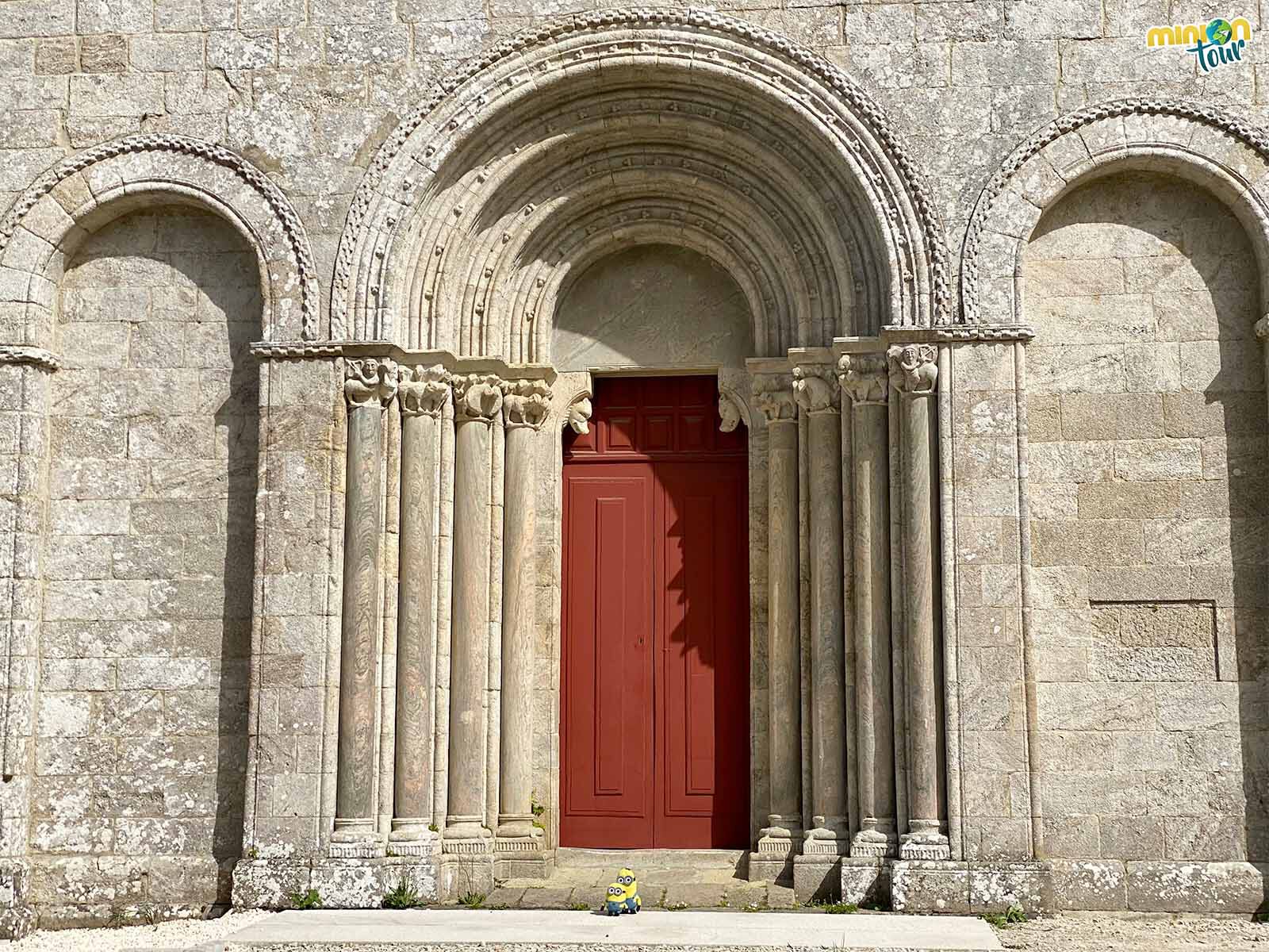 La portada románica de la Iglesia de San Paio de Diomondi es una maravilla