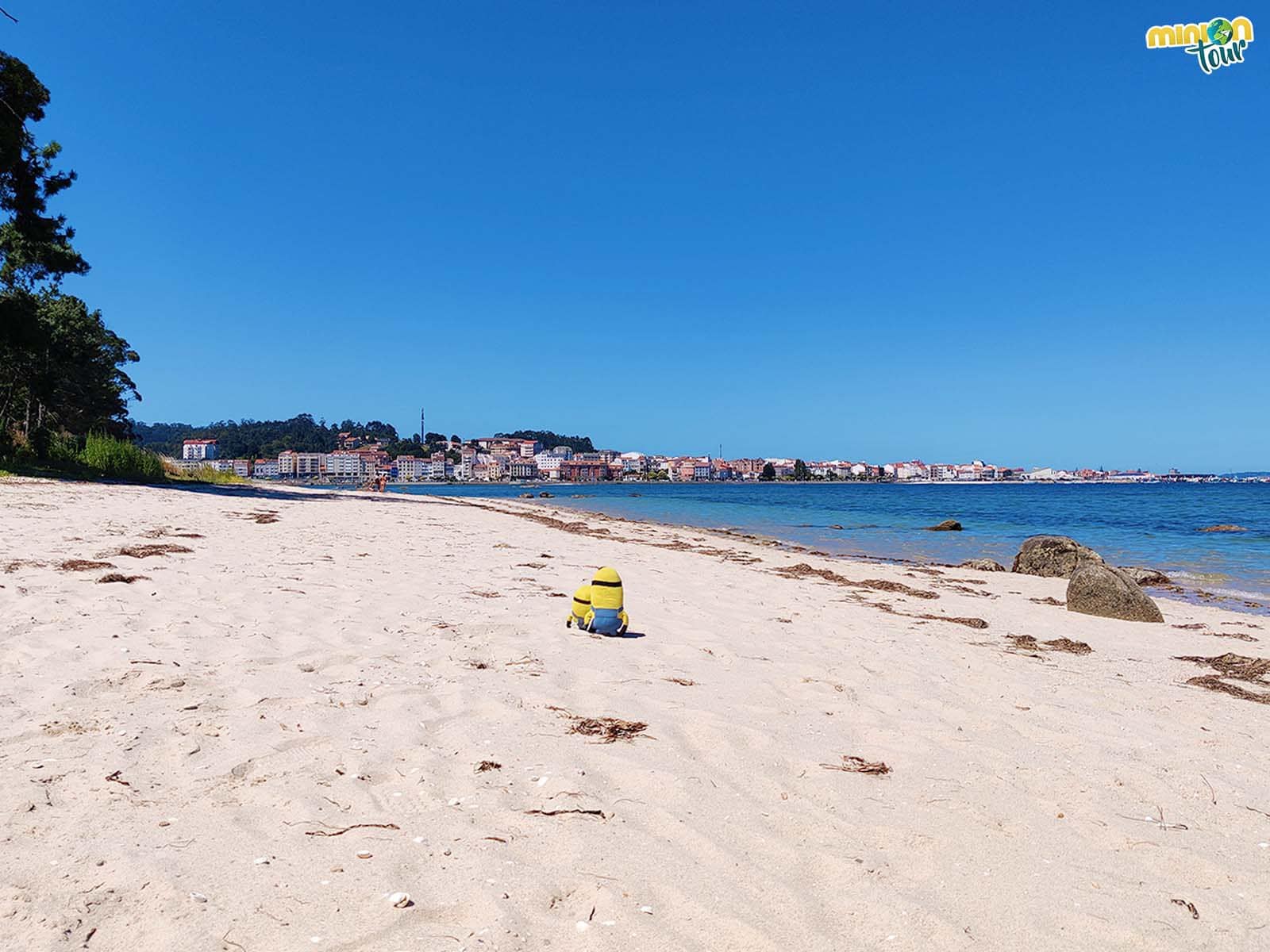 Una de las cosas que ver en A Illa da Toxa son sus playas