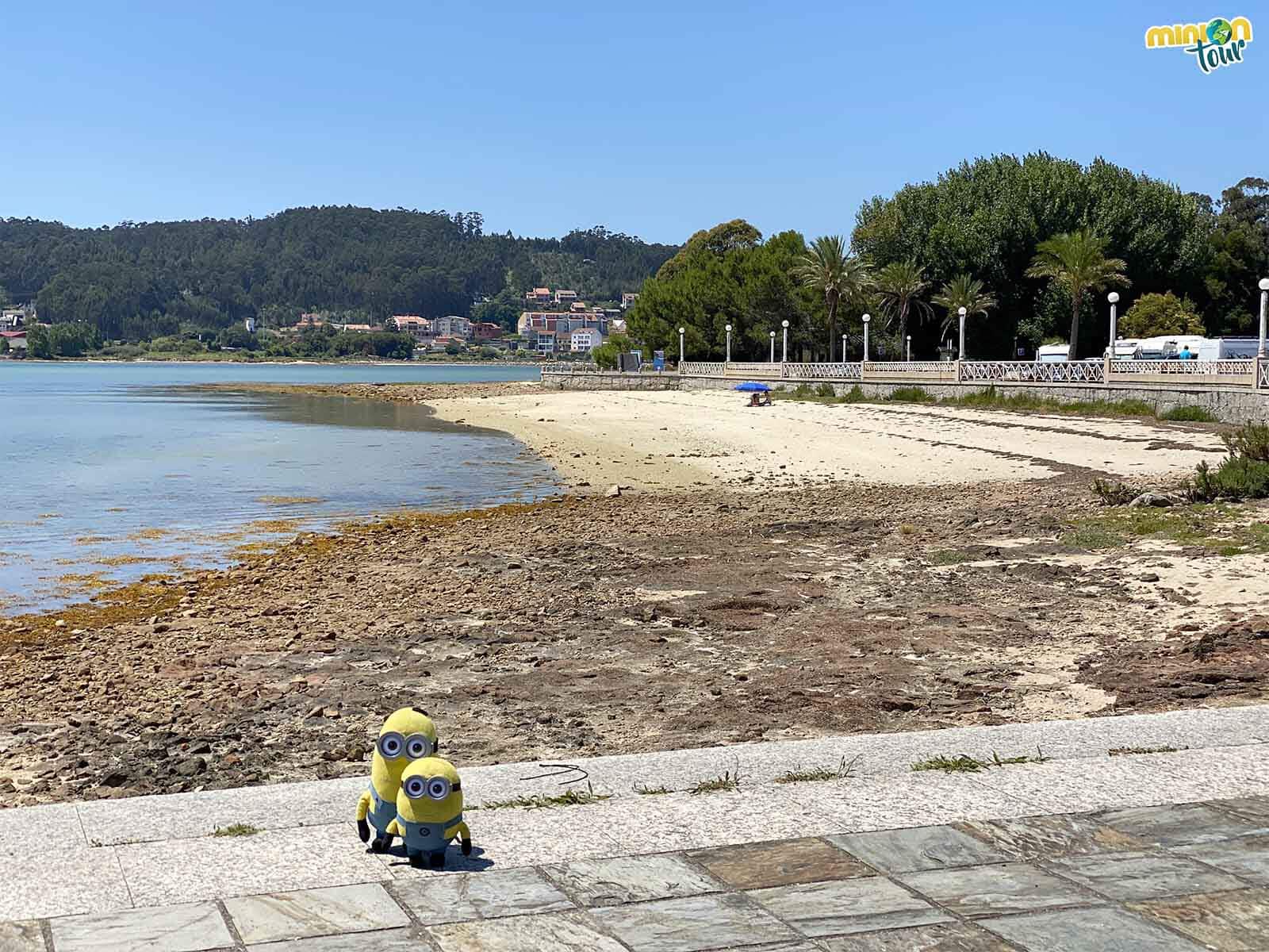 Llegamos a la última playa de nuestro recorrido por las playas de la Isla de la Toja