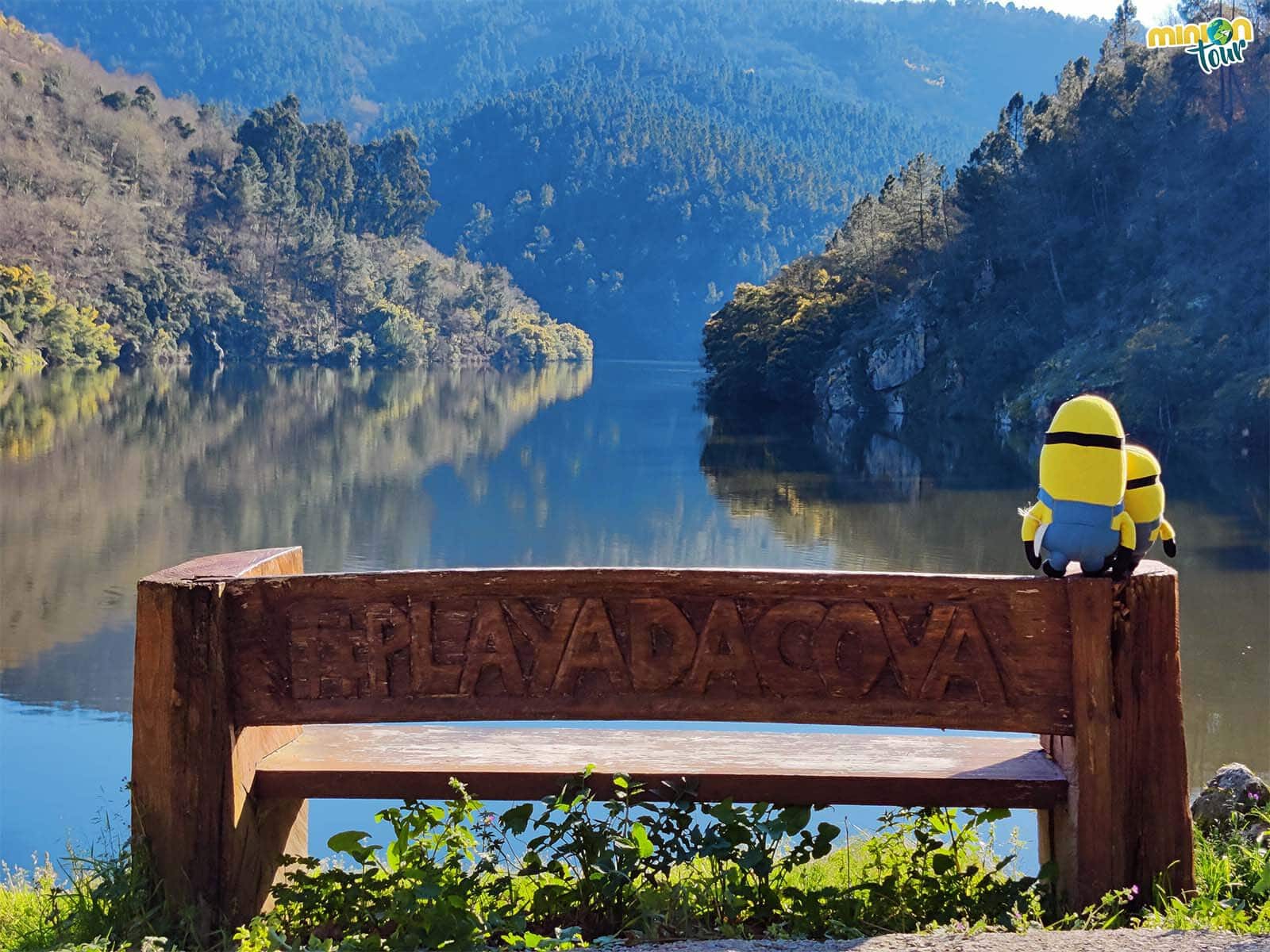 La Playa da Cova, un rincón de ensueño en la Ribeira Sacra