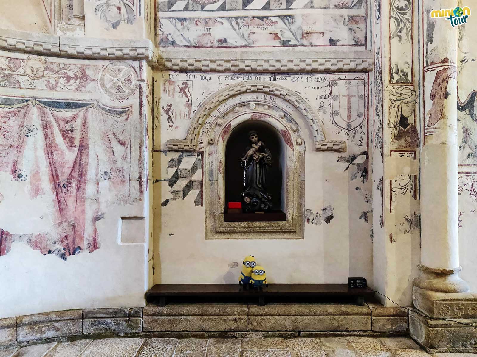 Seguimos flipando con las pinturas góticas de San Salvador de Vilar de Donas