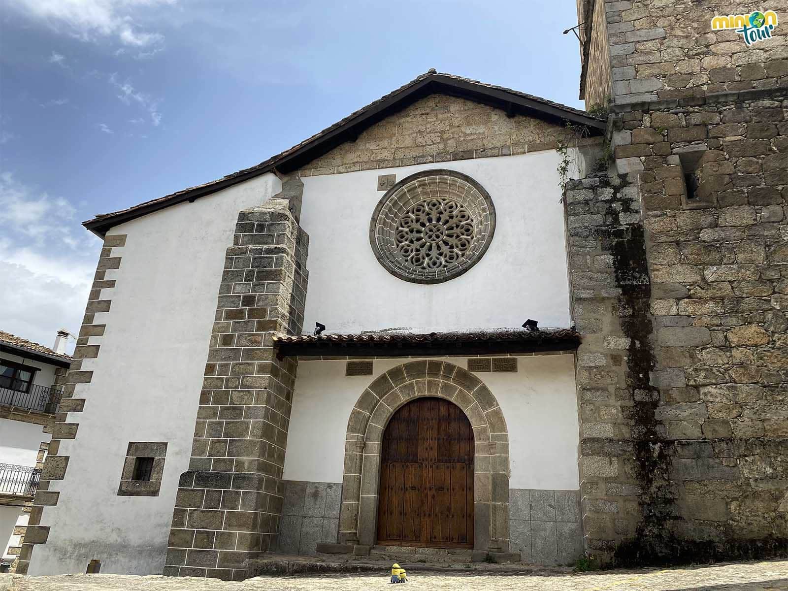 El rosetón de la iglesia de Candelario es cuqui
