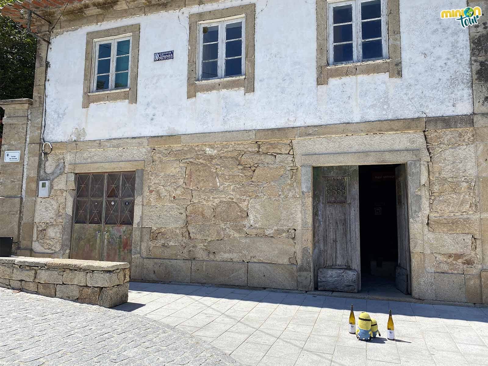Casa da Netinha en Cevide, Aquí começa Portugal
