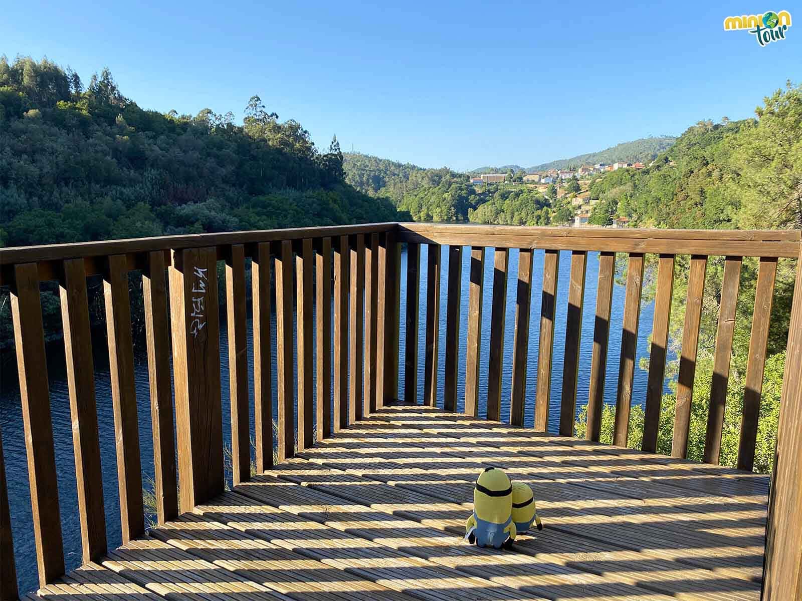 Nos flipan los miradores con vistas al Miño