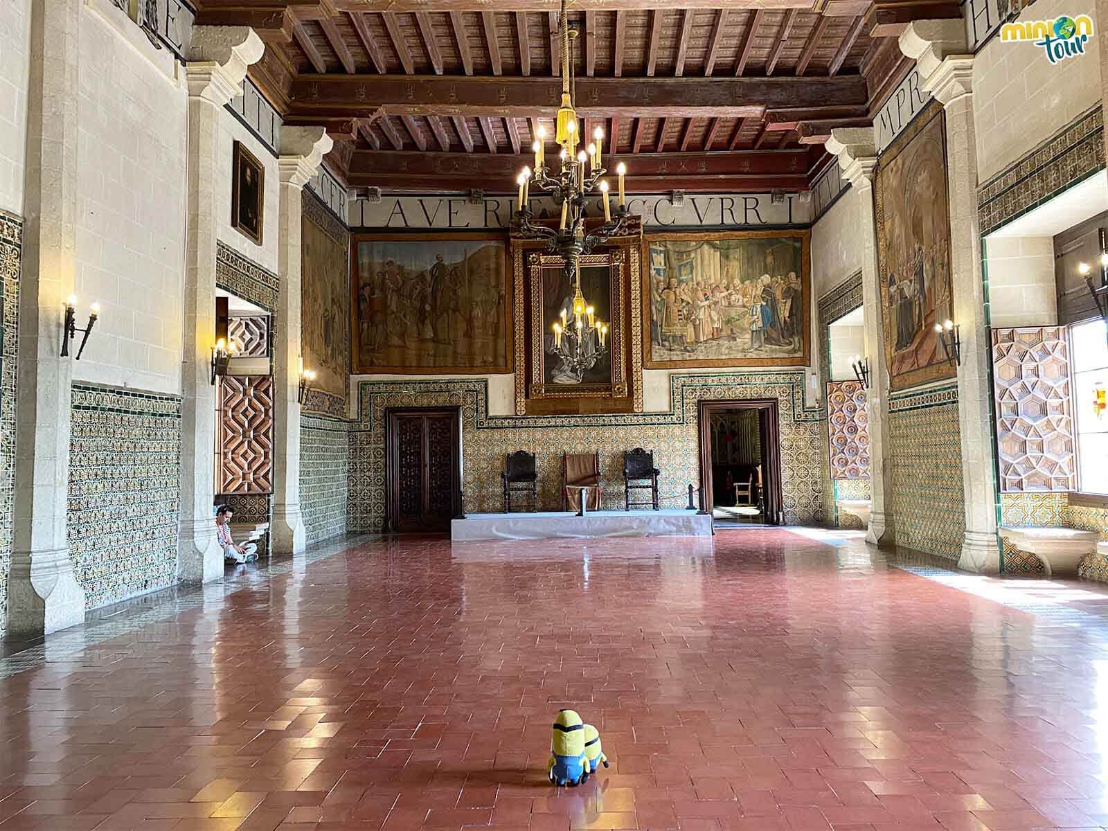 El Salón de Coronas del Palacio Ducal de los Borja es una maravilla