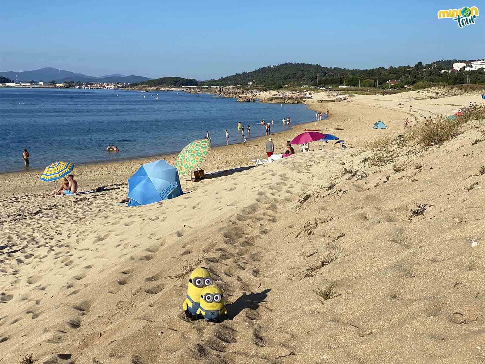 La Playa da Mexilloeira es ideal para practicar deportes acuáticos