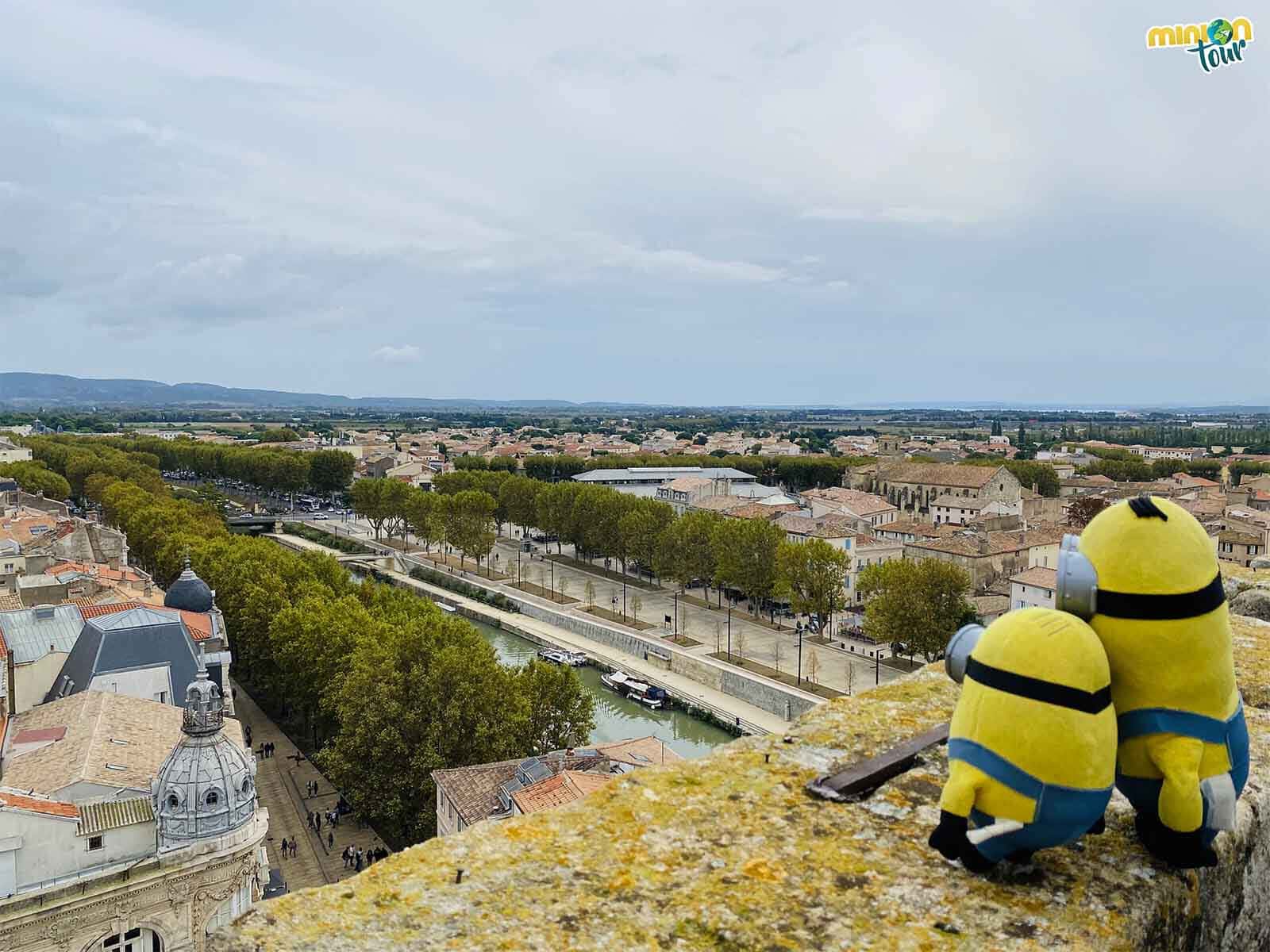 Las vistas desde el Torreón Gilles Aycelin son impresionantes