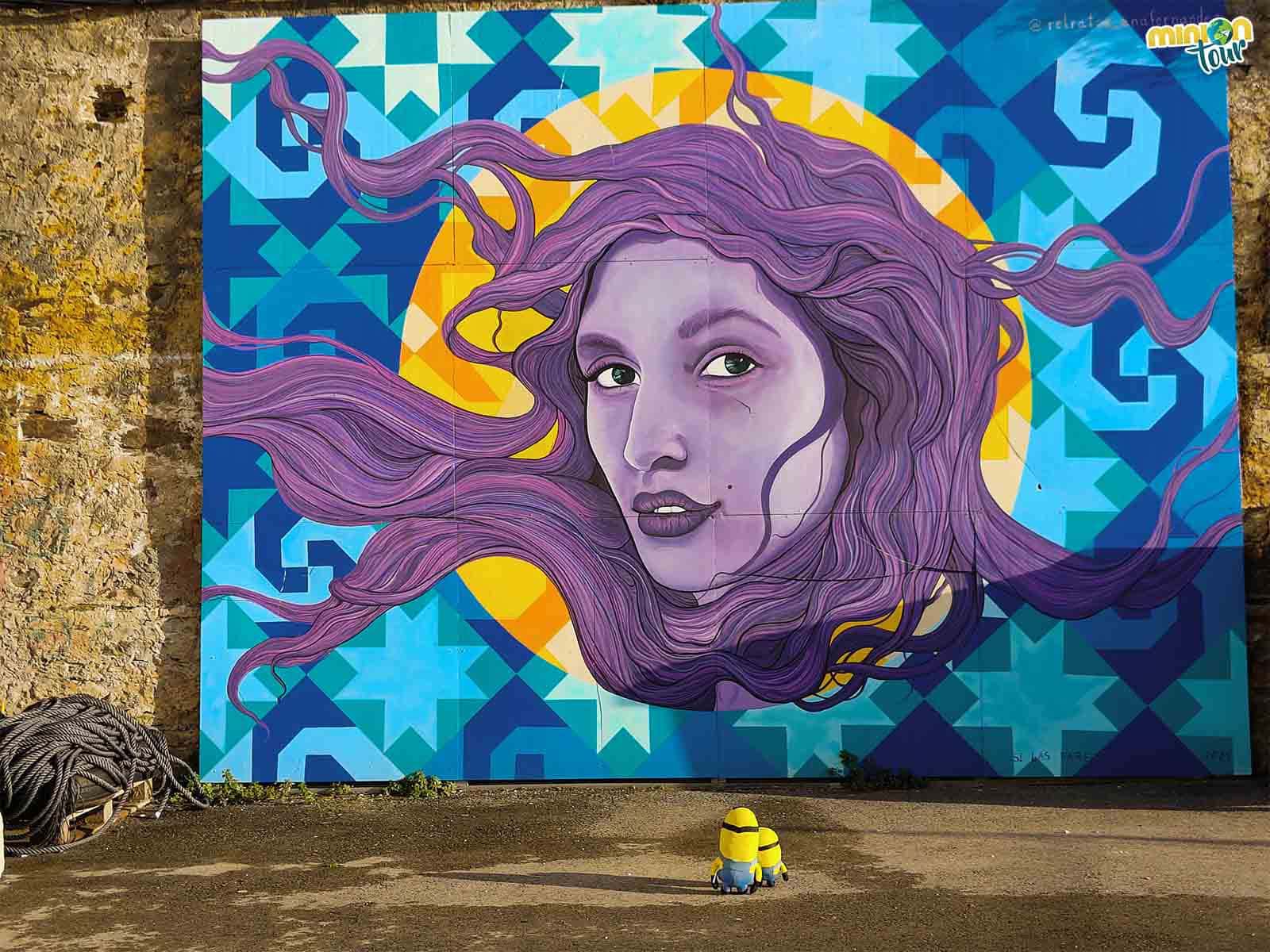 Este mural es una chulada